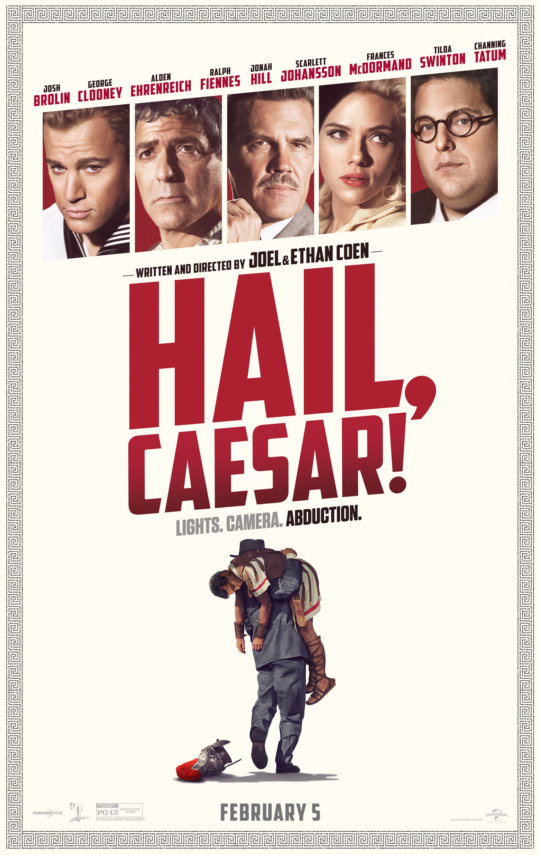 Mega Sized Movie Poster Image for Hail, Caesar! (#1 of 9)