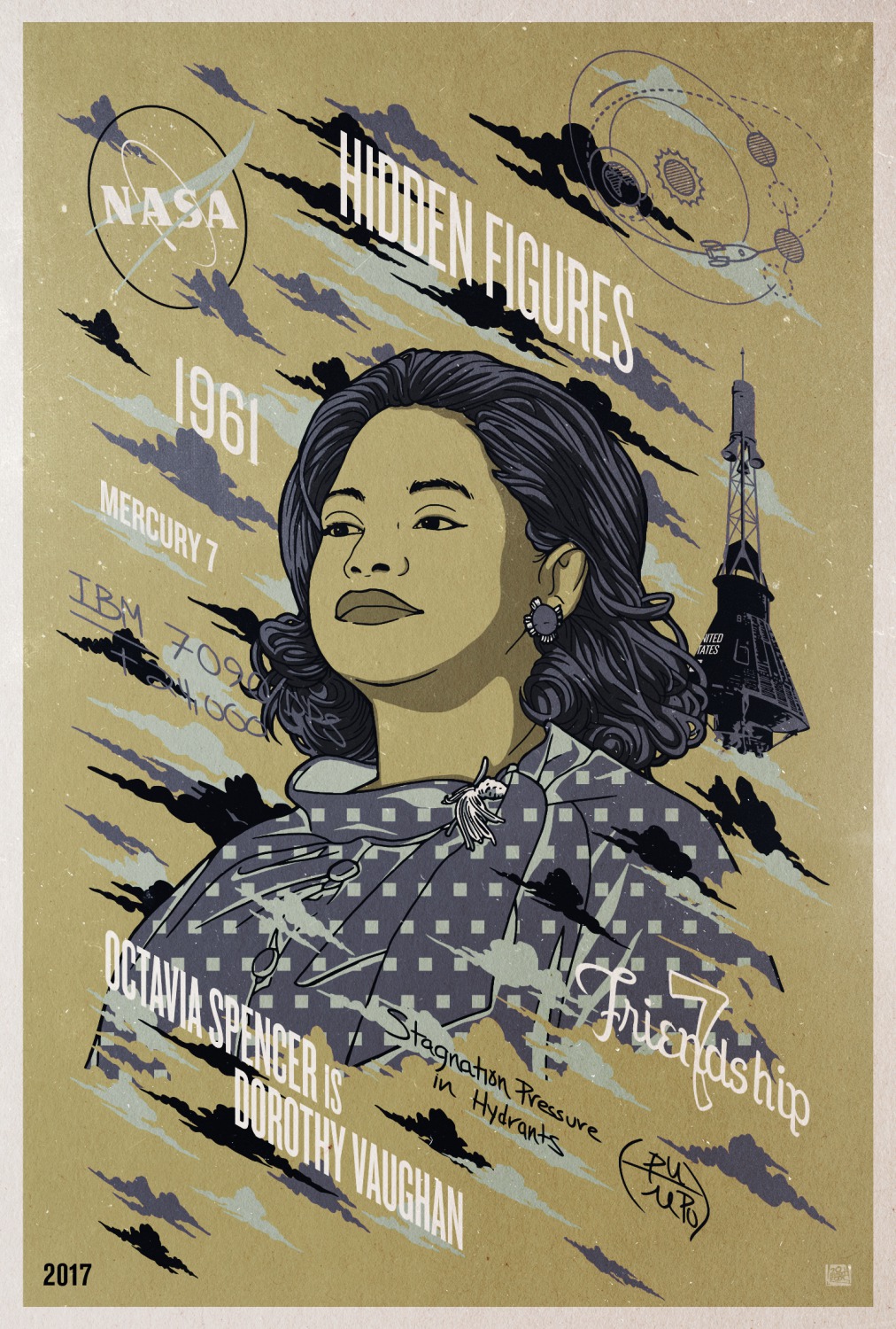 Extra Large Movie Poster Image for Hidden Figures (#9 of 10)