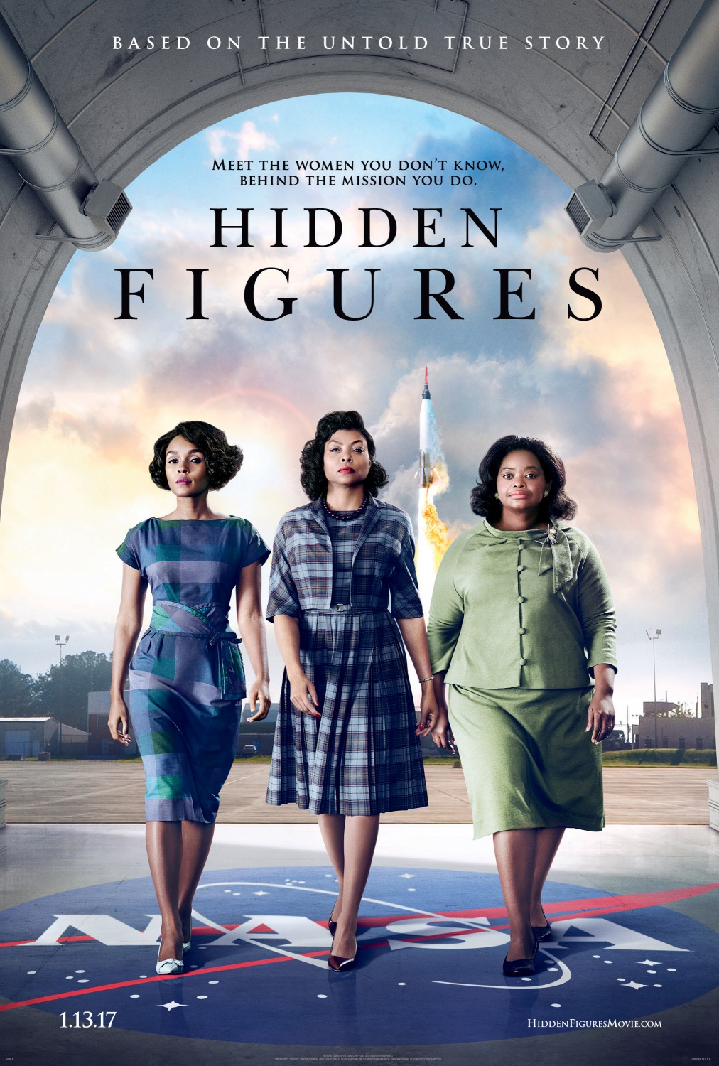 Extra Large Movie Poster Image for Hidden Figures (#1 of 10)