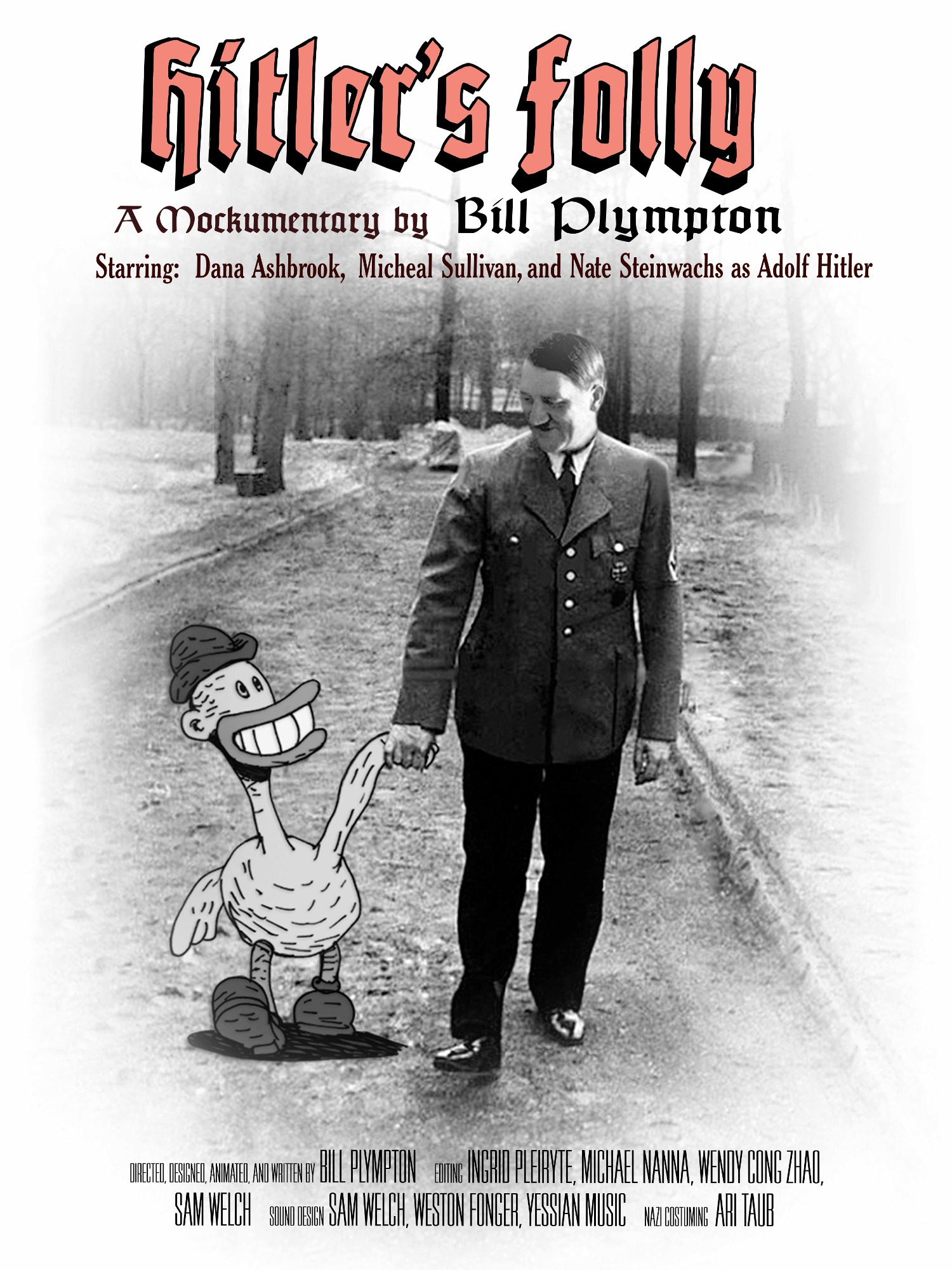 Mega Sized Movie Poster Image for Hitler's Folly 