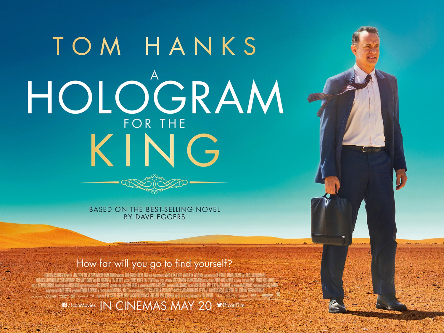 Extra Large Movie Poster Image for A Hologram for the King (#2 of 2)