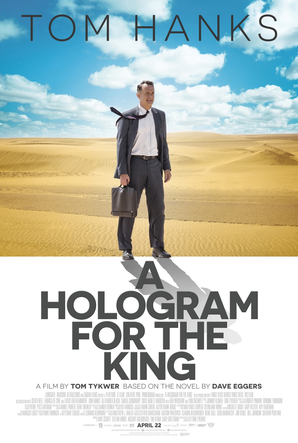 Extra Large Movie Poster Image for A Hologram for the King (#1 of 2)