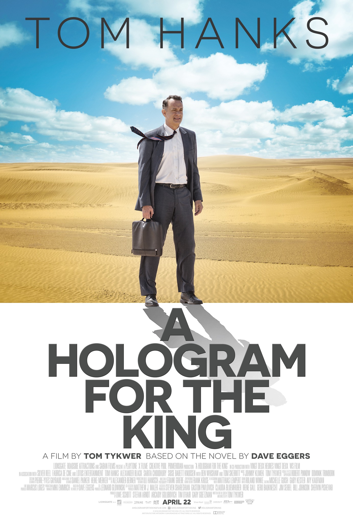 Mega Sized Movie Poster Image for A Hologram for the King (#1 of 2)