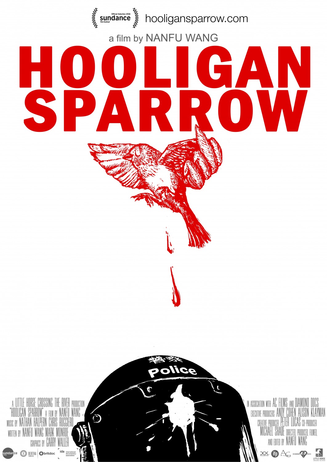 Extra Large Movie Poster Image for Hooligan Sparrow 