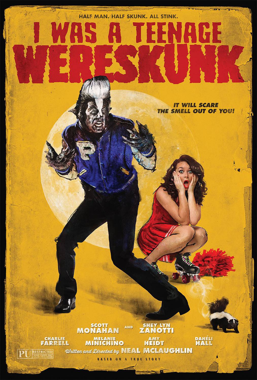 Extra Large Movie Poster Image for I Was a Teenage Wereskunk (#2 of 2)