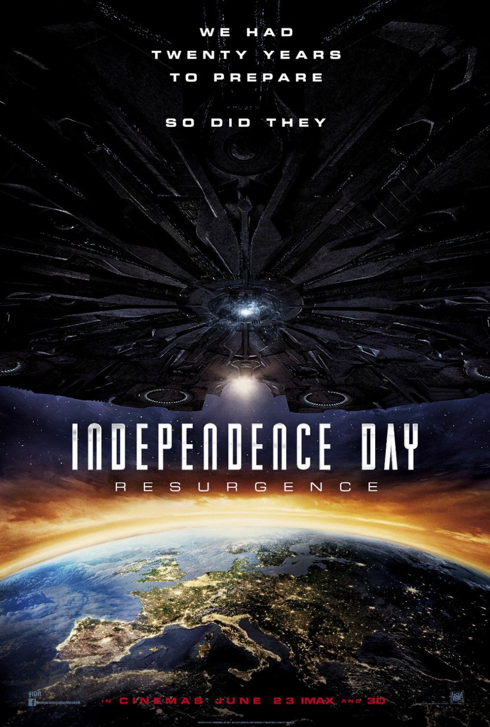 Extra Large Movie Poster Image for Independence Day: Resurgence (#2 of 25)