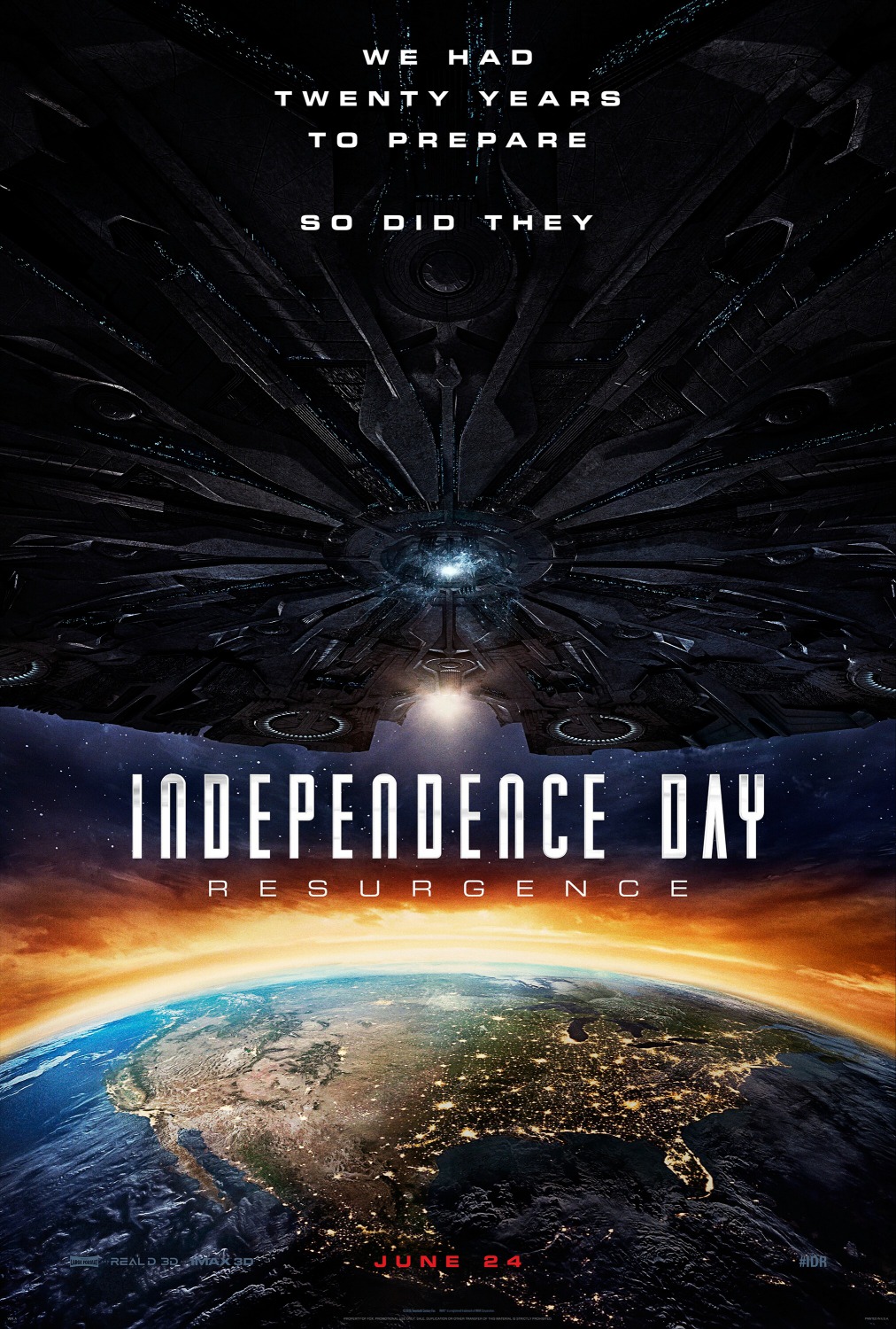 Extra Large Movie Poster Image for Independence Day: Resurgence (#1 of 25)