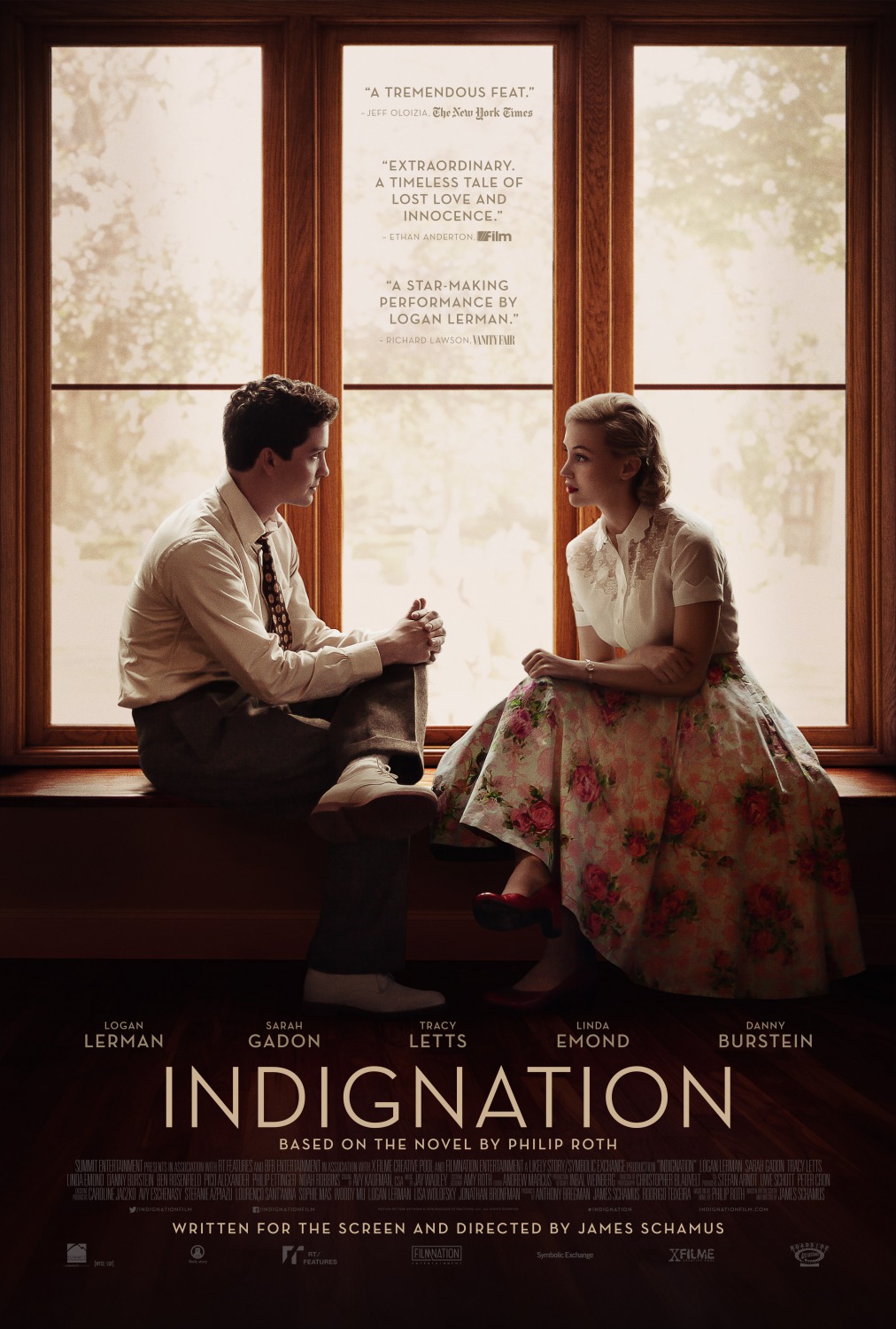 Extra Large Movie Poster Image for Indignation 