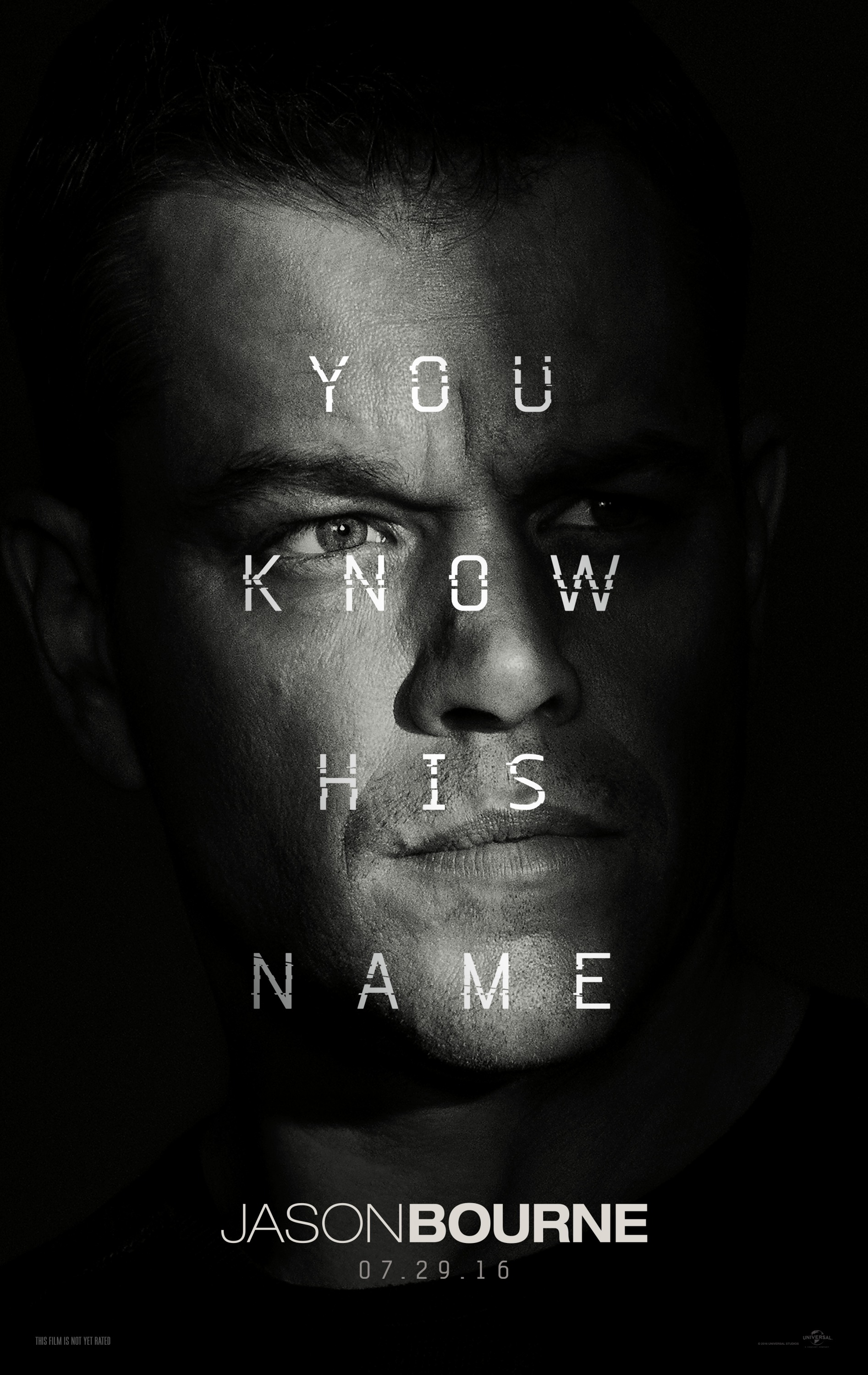Mega Sized Movie Poster Image for Jason Bourne (#2 of 6)