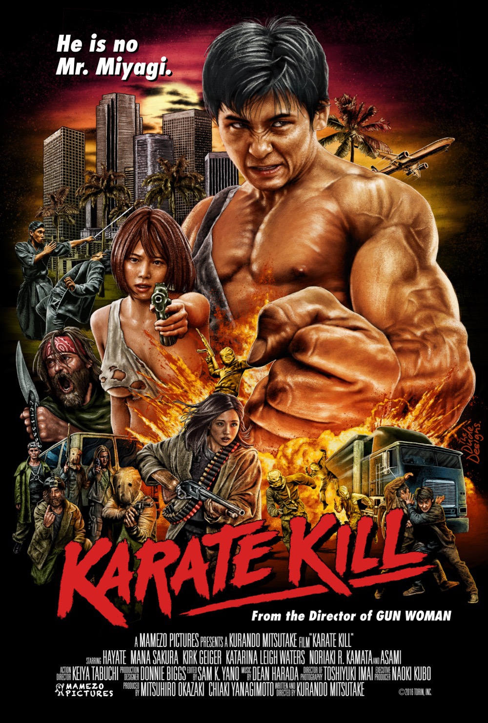 Extra Large Movie Poster Image for Karate Kill 