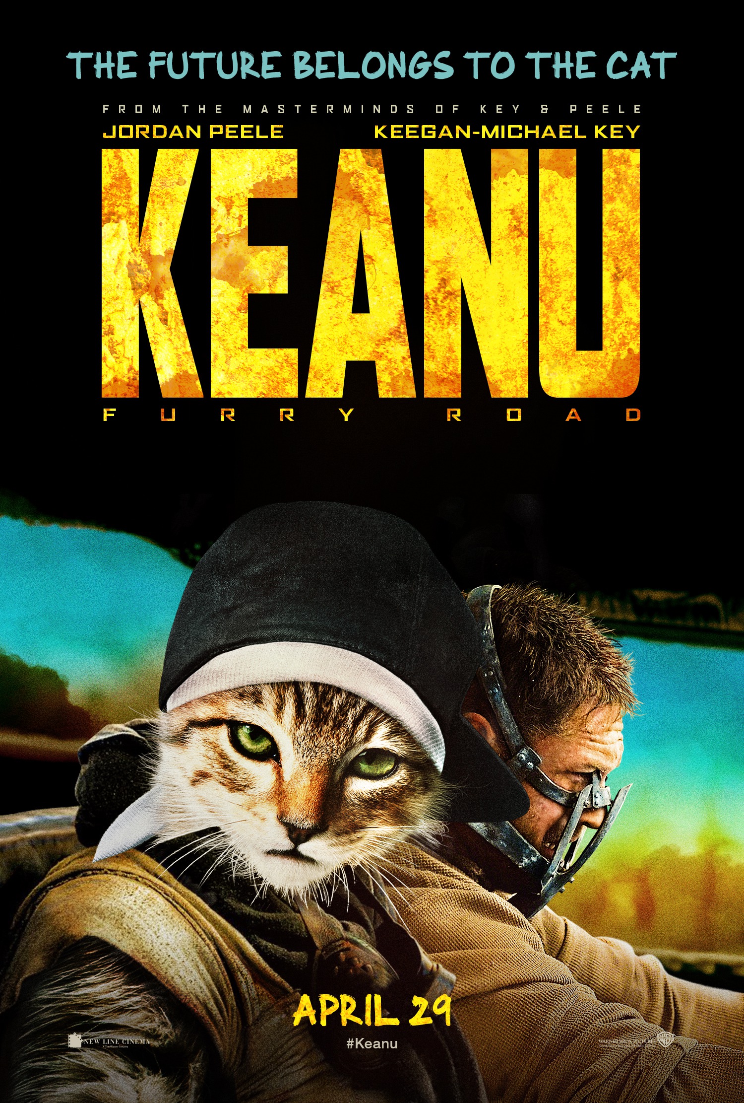 Mega Sized Movie Poster Image for Keanu (#4 of 13)
