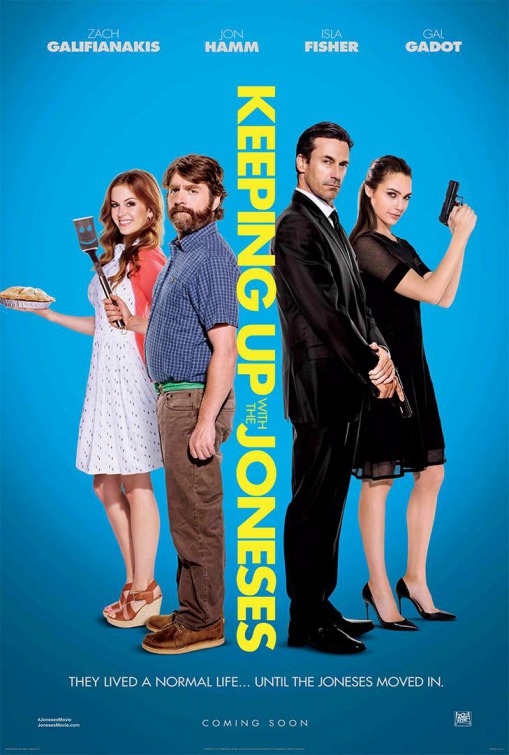 Keeping Up with the Joneses Movie Poster