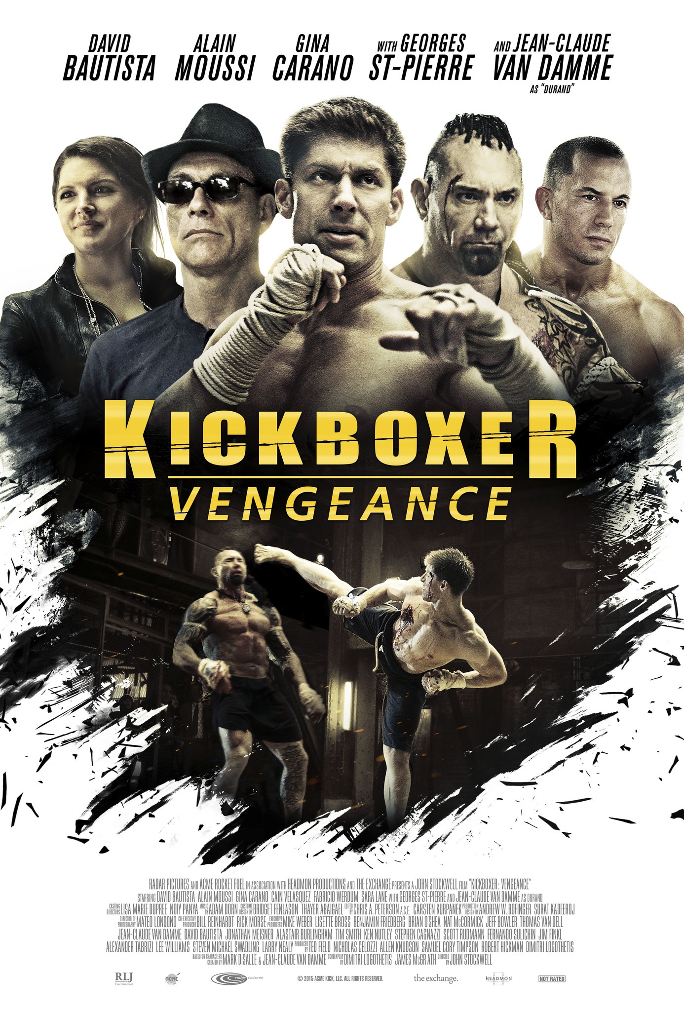Mega Sized Movie Poster Image for Kickboxer: Vengeance 