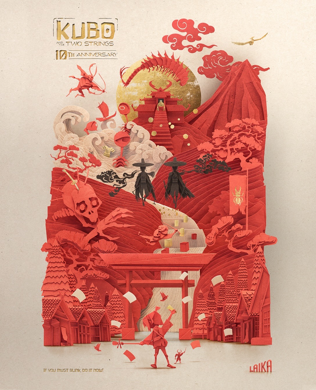 Extra Large Movie Poster Image for Kubo and the Two Strings (#16 of 16)