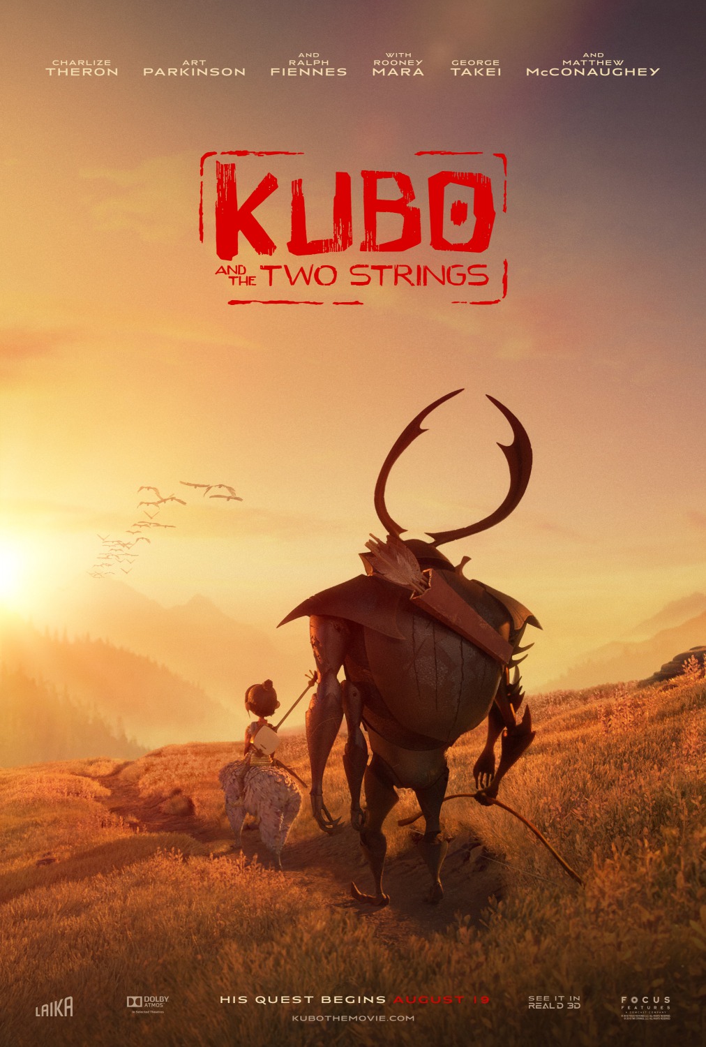 Extra Large Movie Poster Image for Kubo and the Two Strings (#8 of 15)