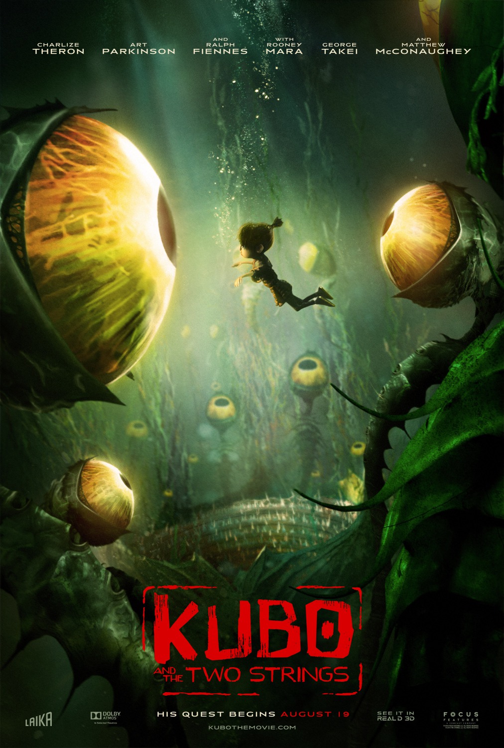Extra Large Movie Poster Image for Kubo and the Two Strings (#9 of 15)