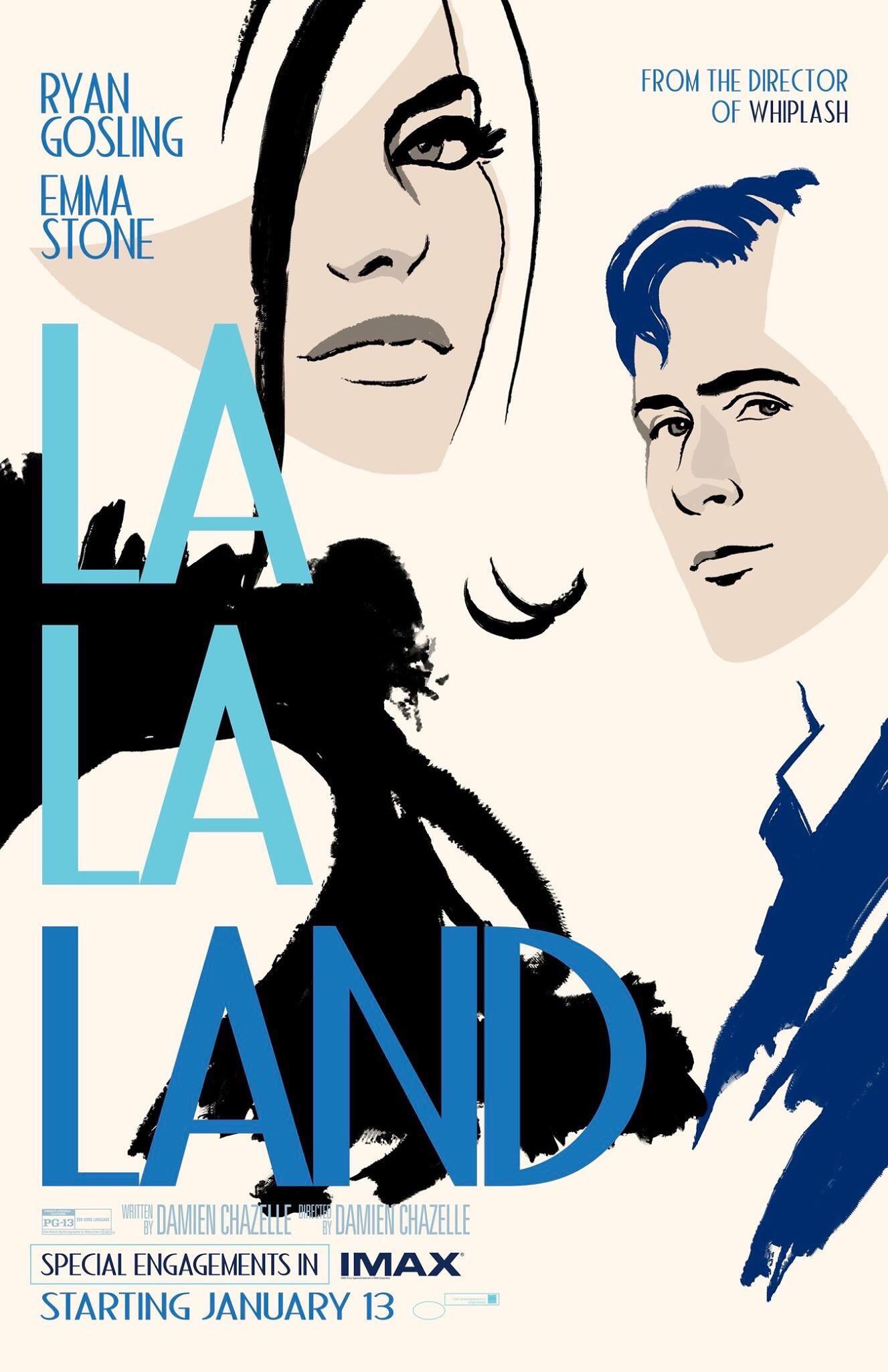 Mega Sized Movie Poster Image for La La Land (#10 of 18)