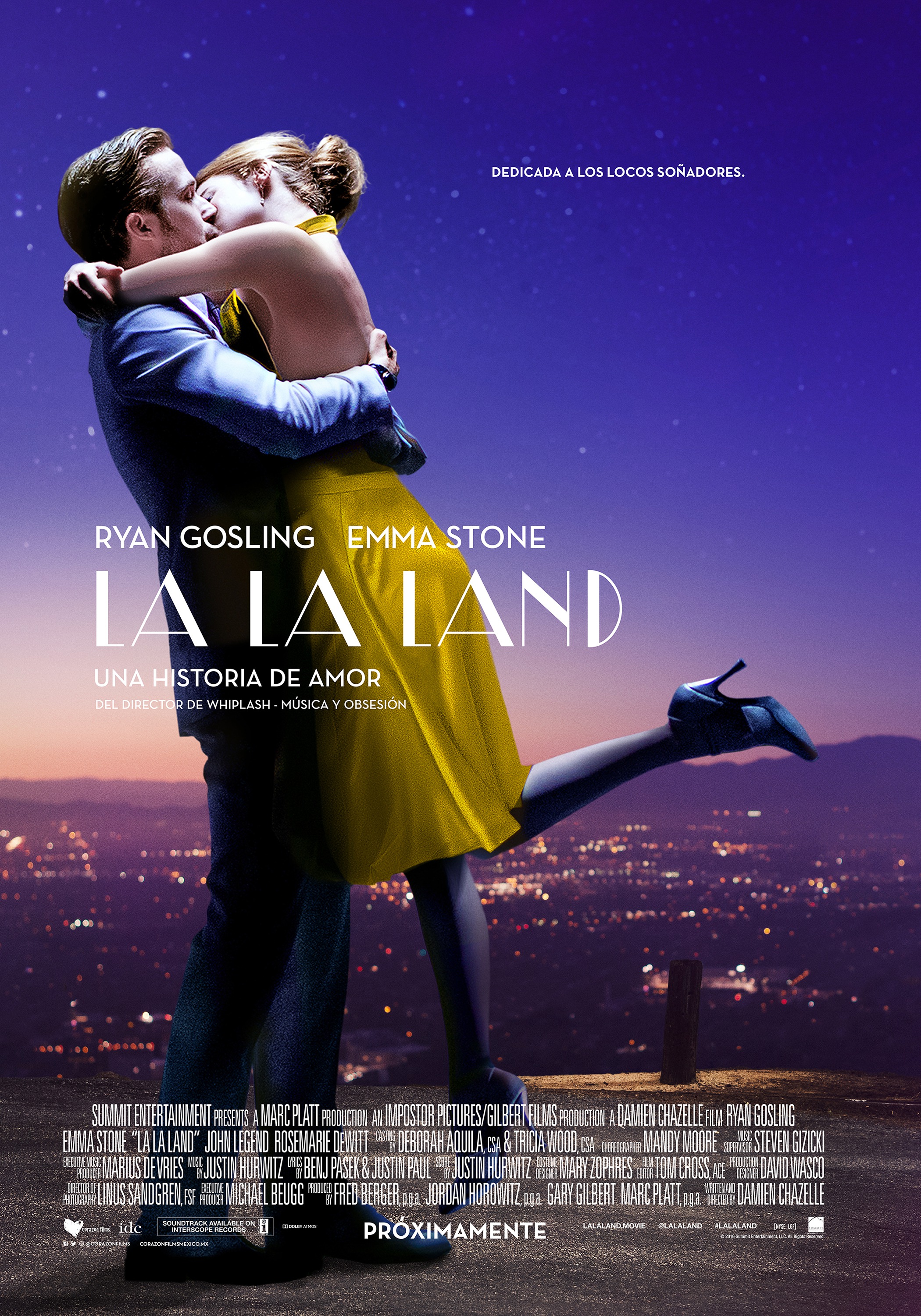 Mega Sized Movie Poster Image for La La Land (#11 of 18)
