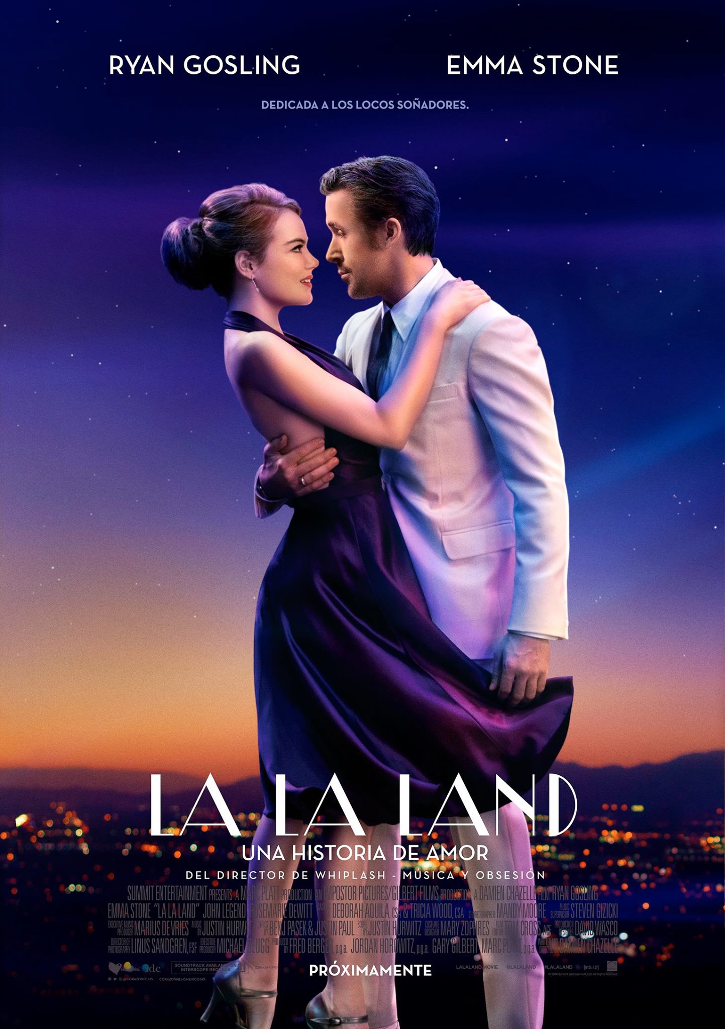 Mega Sized Movie Poster Image for La La Land (#8 of 18)