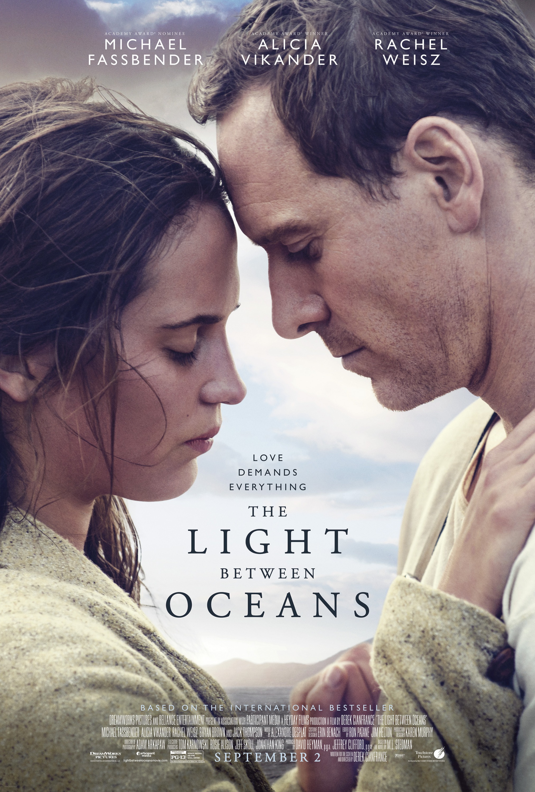 Mega Sized Movie Poster Image for The Light Between Oceans (#1 of 5)