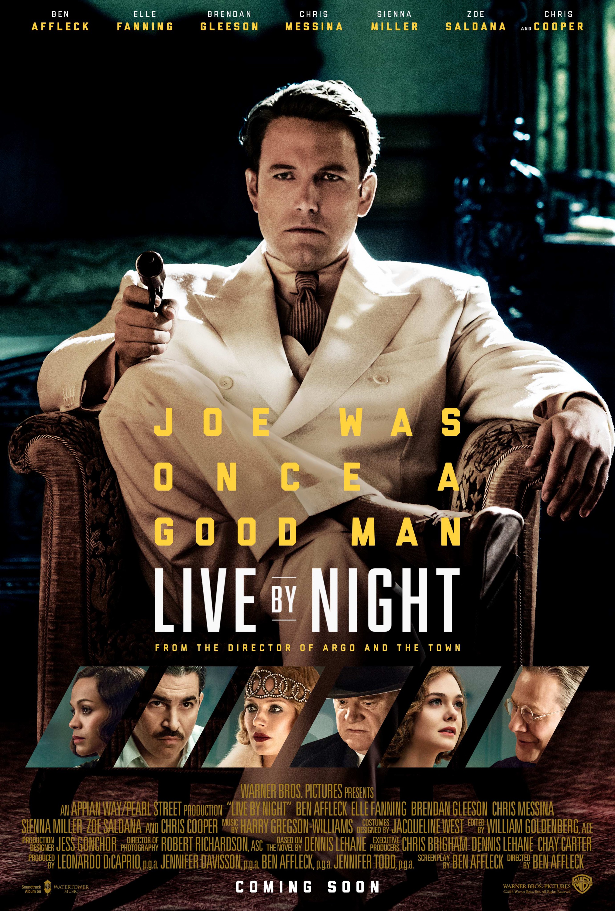 Mega Sized Movie Poster Image for Live by Night (#2 of 2)