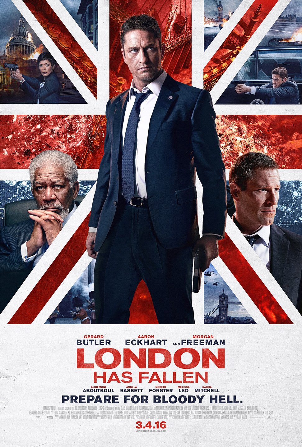 Extra Large Movie Poster Image for London Has Fallen (#4 of 11)