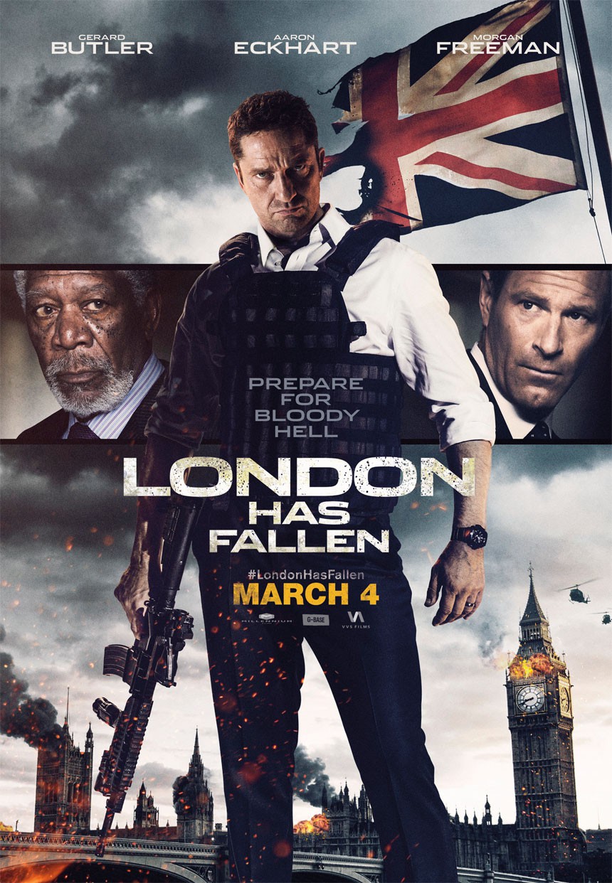 Extra Large Movie Poster Image for London Has Fallen (#5 of 11)
