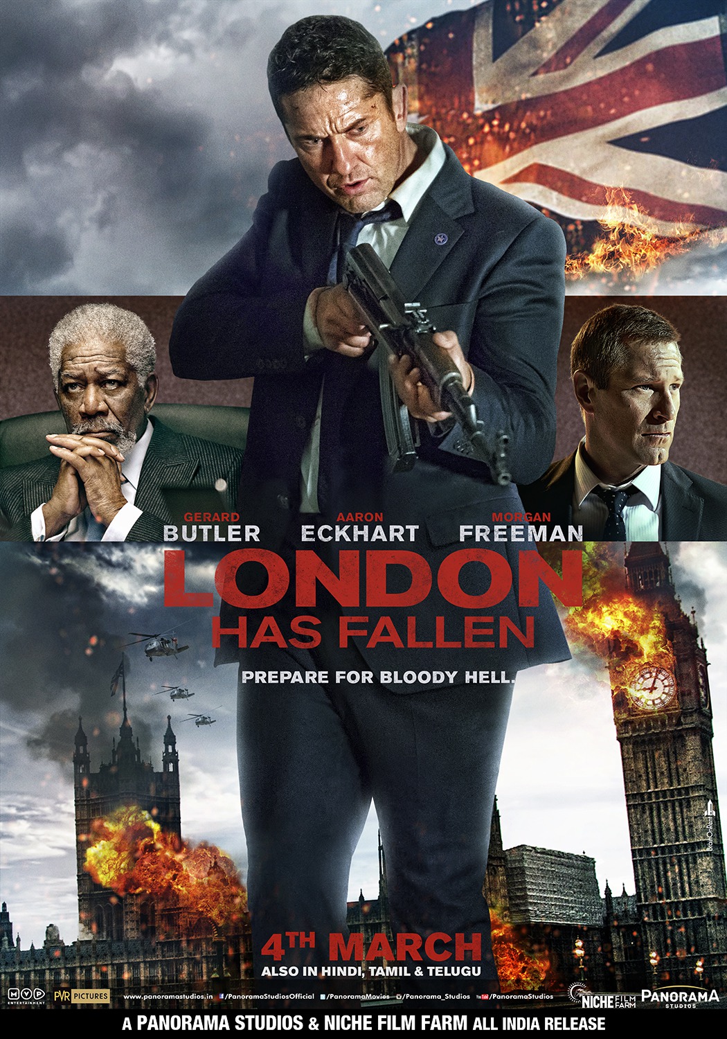 Extra Large Movie Poster Image for London Has Fallen (#9 of 11)