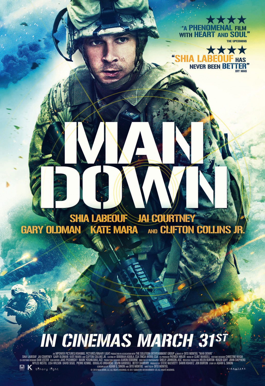 Extra Large Movie Poster Image for Man Down (#3 of 3)