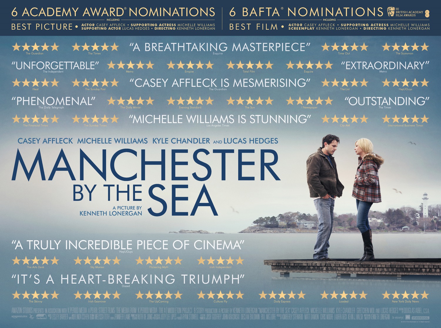Extra Large Movie Poster Image for Manchester by the Sea (#4 of 4)
