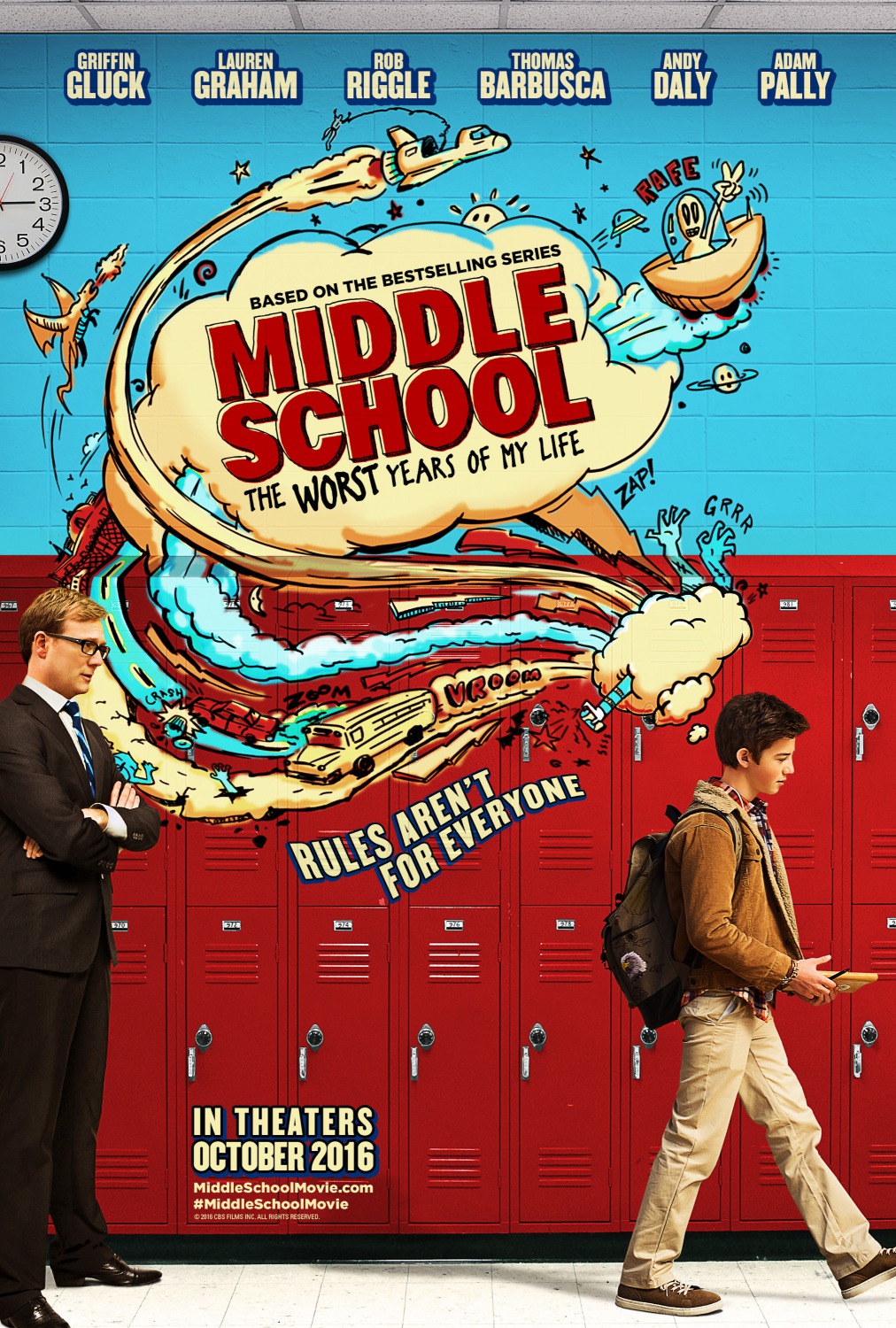 Extra Large Movie Poster Image for Middle School: The Worst Years of My Life (#2 of 4)