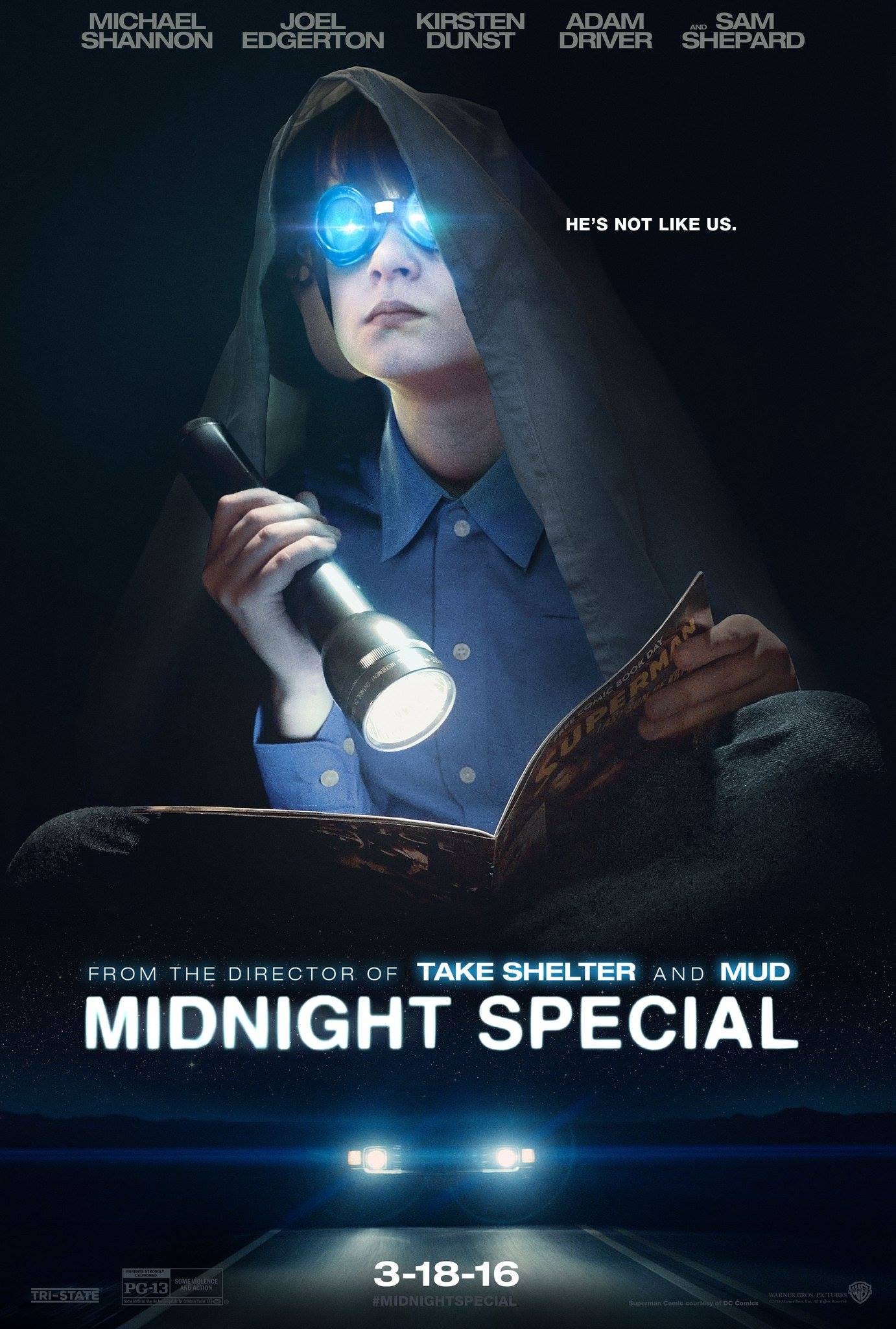 Mega Sized Movie Poster Image for Midnight Special (#1 of 2)