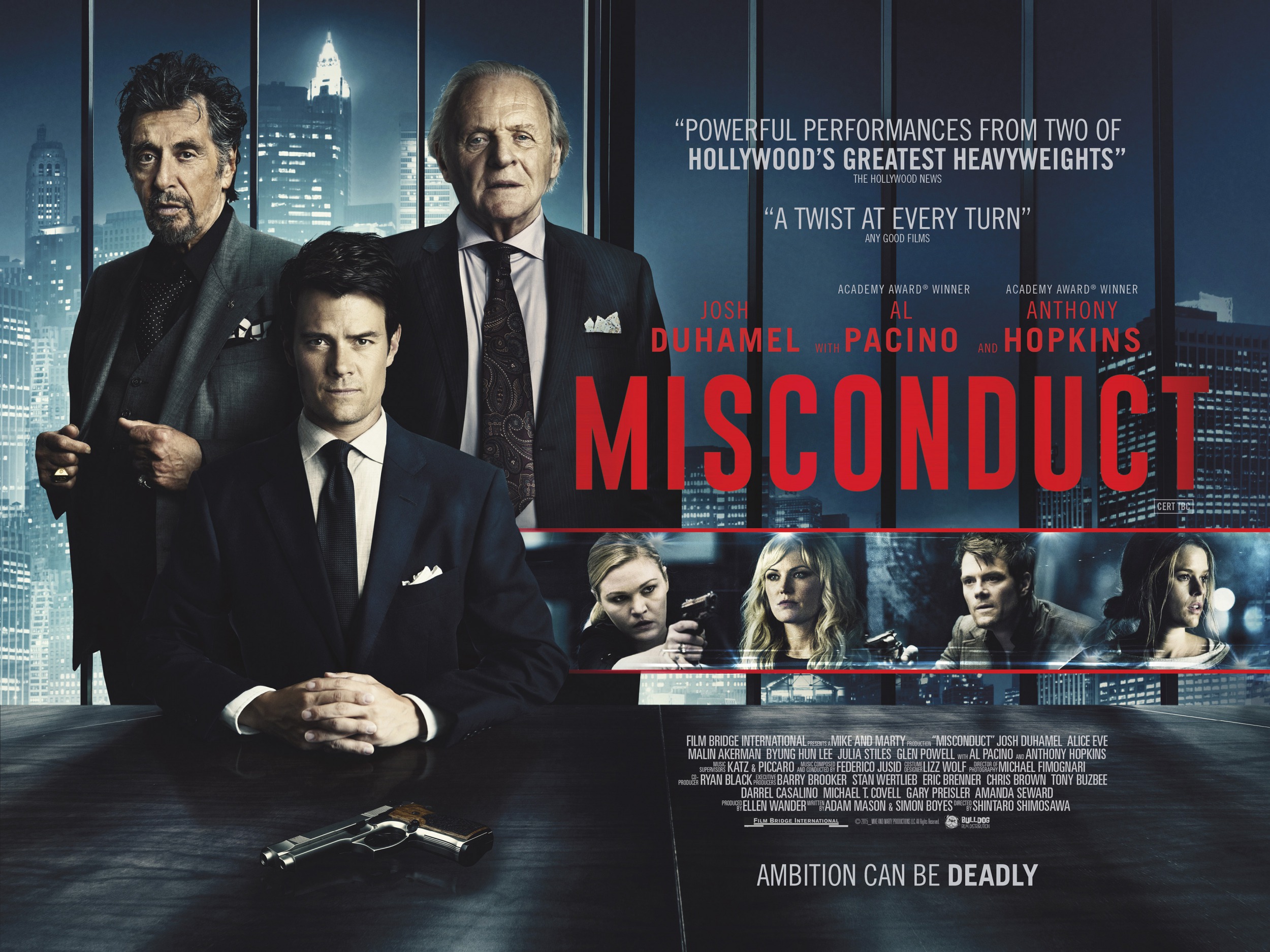 Mega Sized Movie Poster Image for Misconduct (#4 of 5)