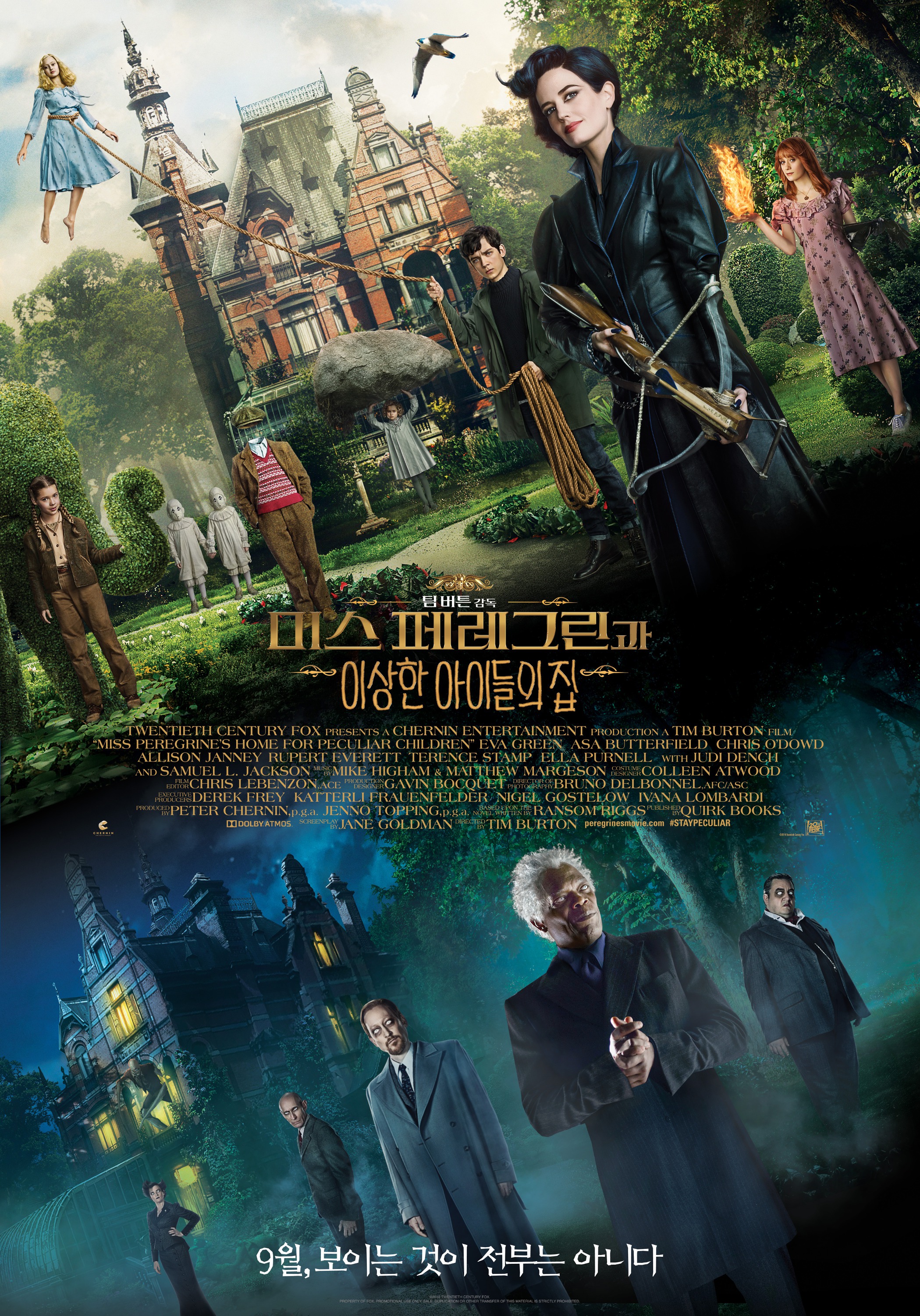 Mega Sized Movie Poster Image for Miss Peregrine's Home for Peculiar Children (#12 of 19)