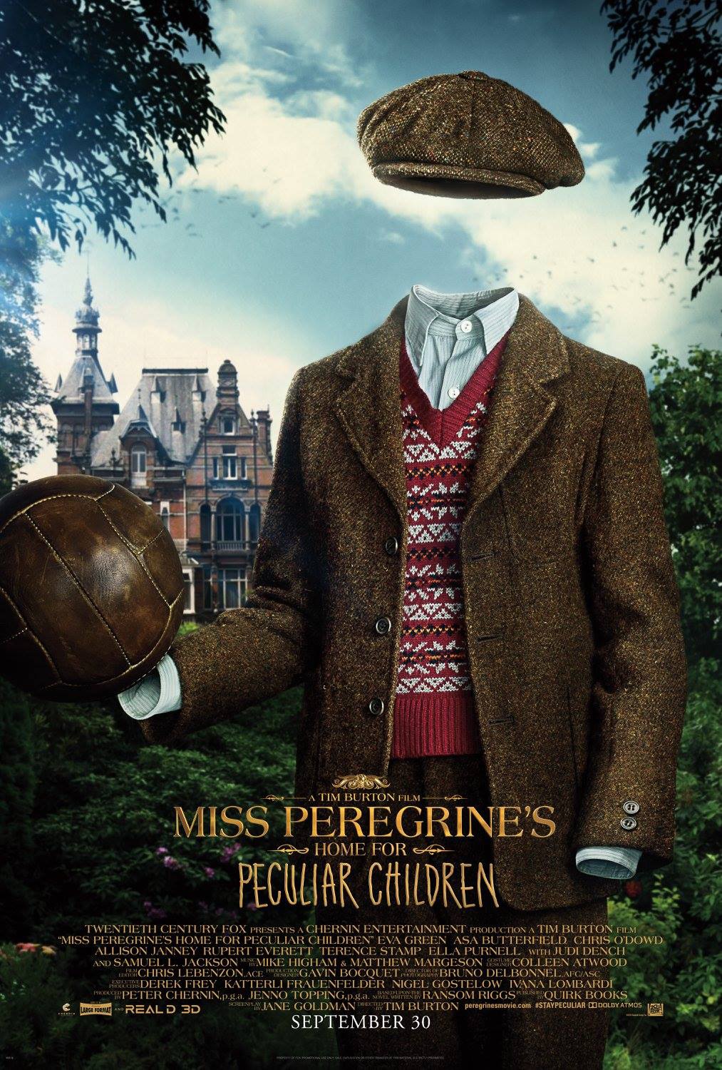 Extra Large Movie Poster Image for Miss Peregrine's Home for Peculiar Children (#7 of 19)