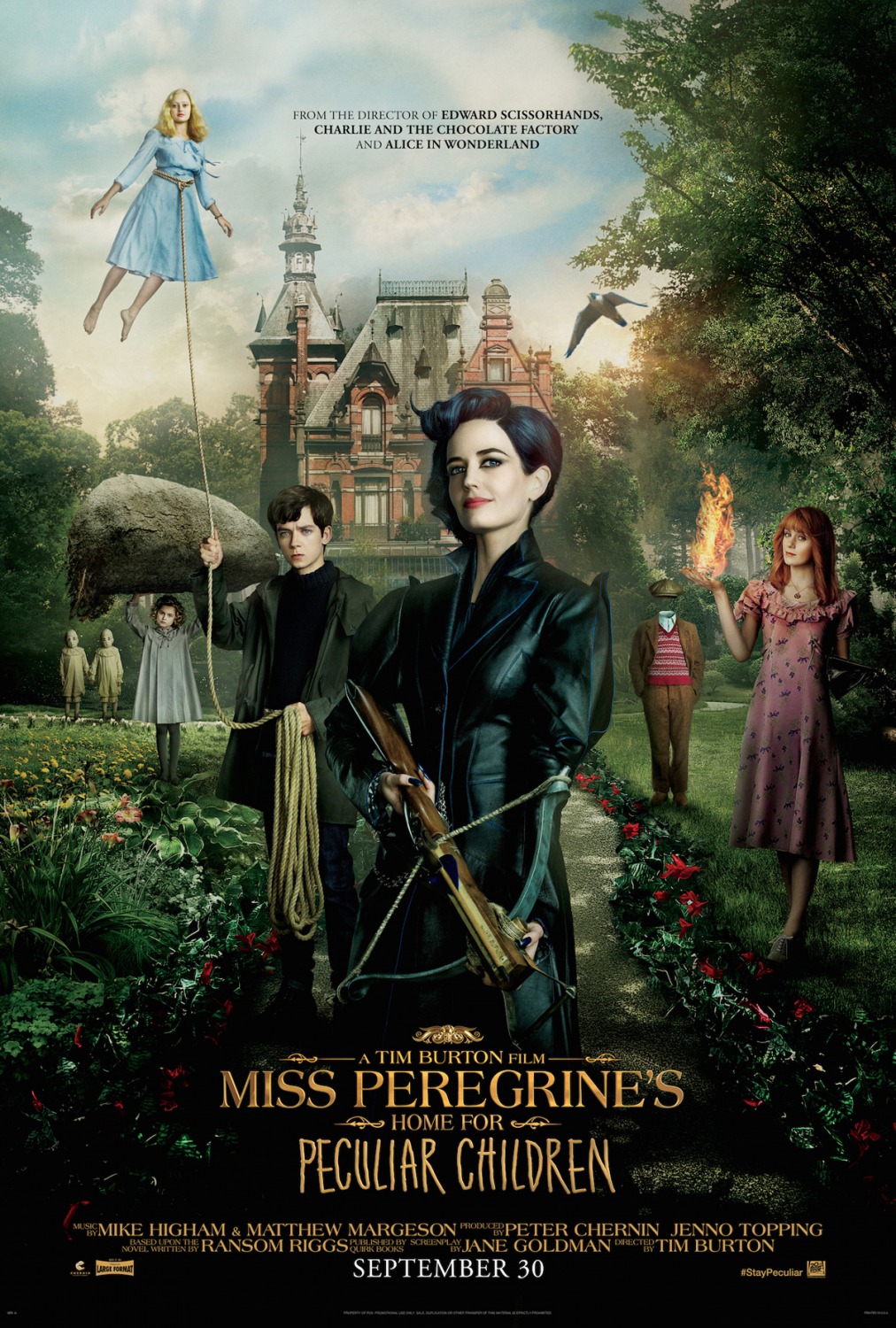 Extra Large Movie Poster Image for Miss Peregrine's Home for Peculiar Children (#1 of 19)