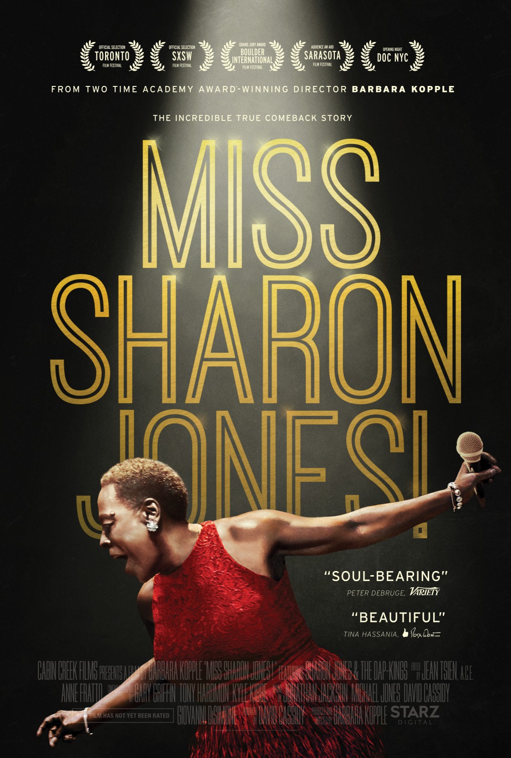 Extra Large Movie Poster Image for Miss Sharon Jones! 