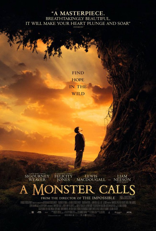 Image result for a monster calls poster