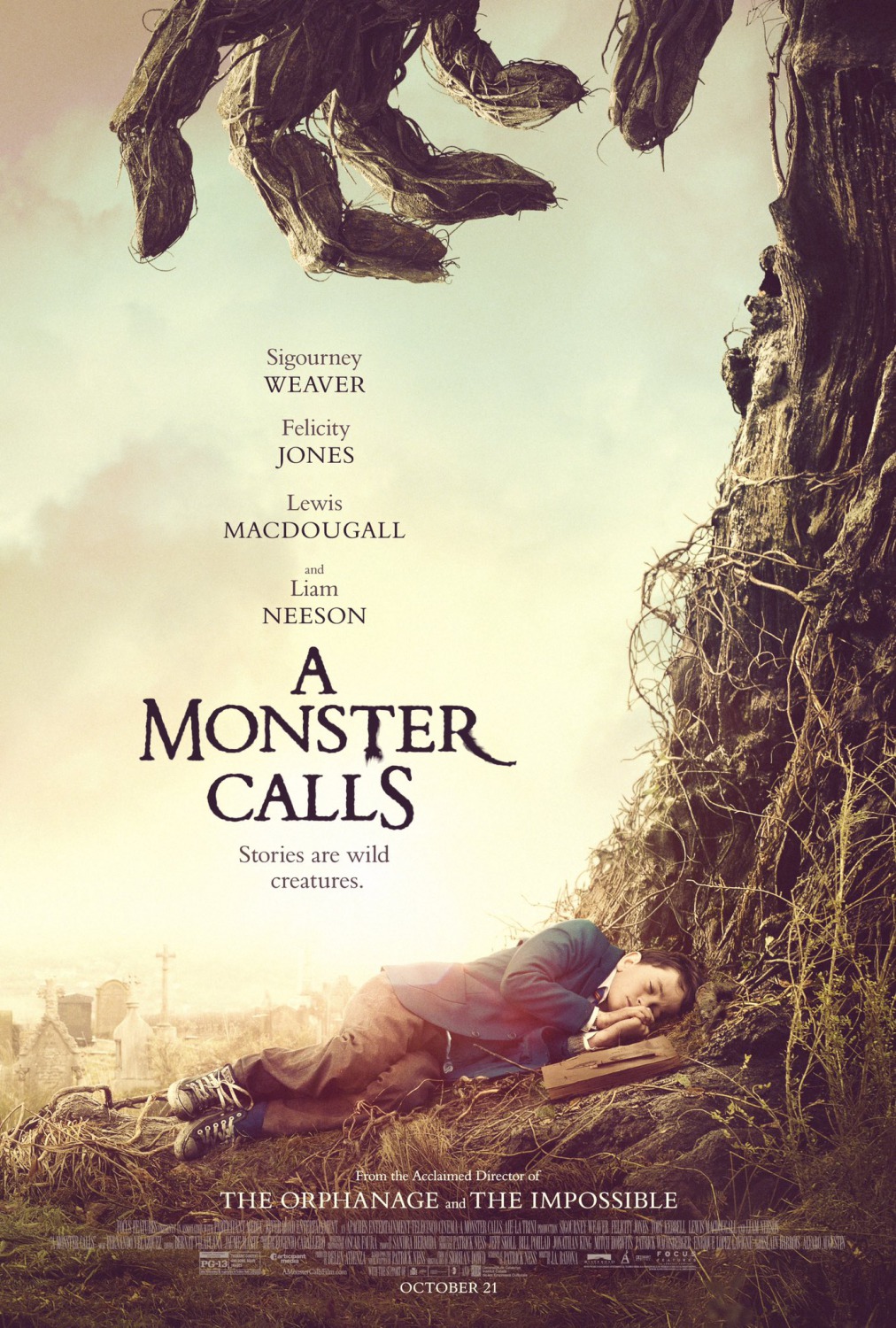 Extra Large Movie Poster Image for A Monster Calls (#1 of 4)