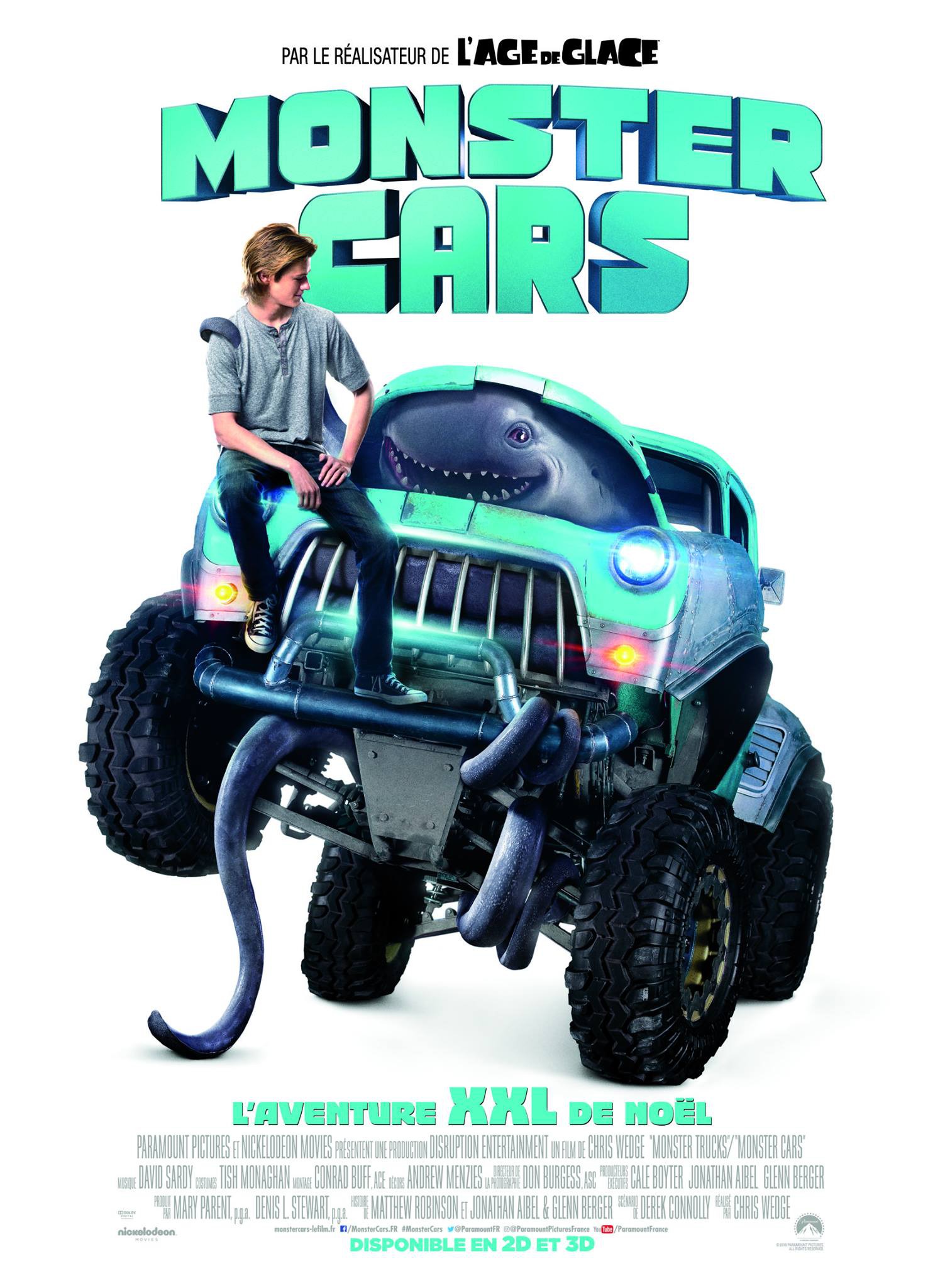 Mega Sized Movie Poster Image for Monster Trucks (#3 of 4)
