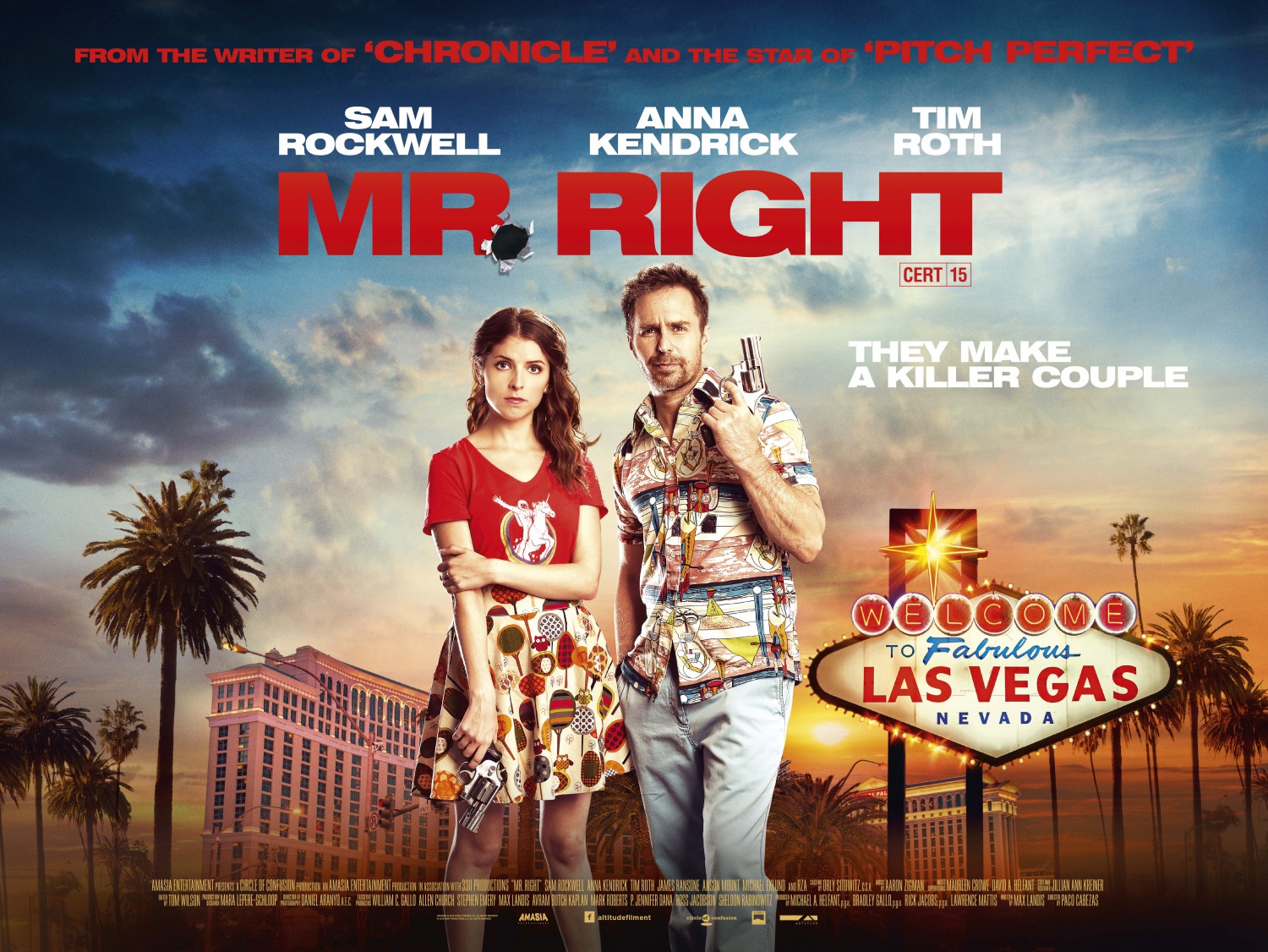 Extra Large Movie Poster Image for Mr. Right (#3 of 3)