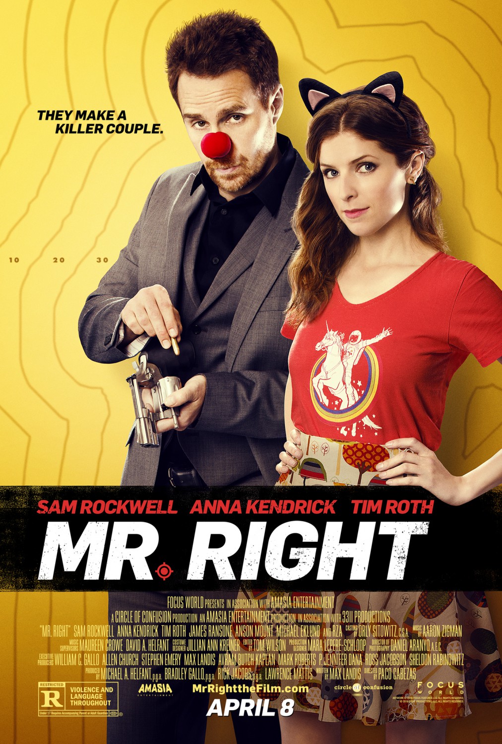 Extra Large Movie Poster Image for Mr. Right (#1 of 3)