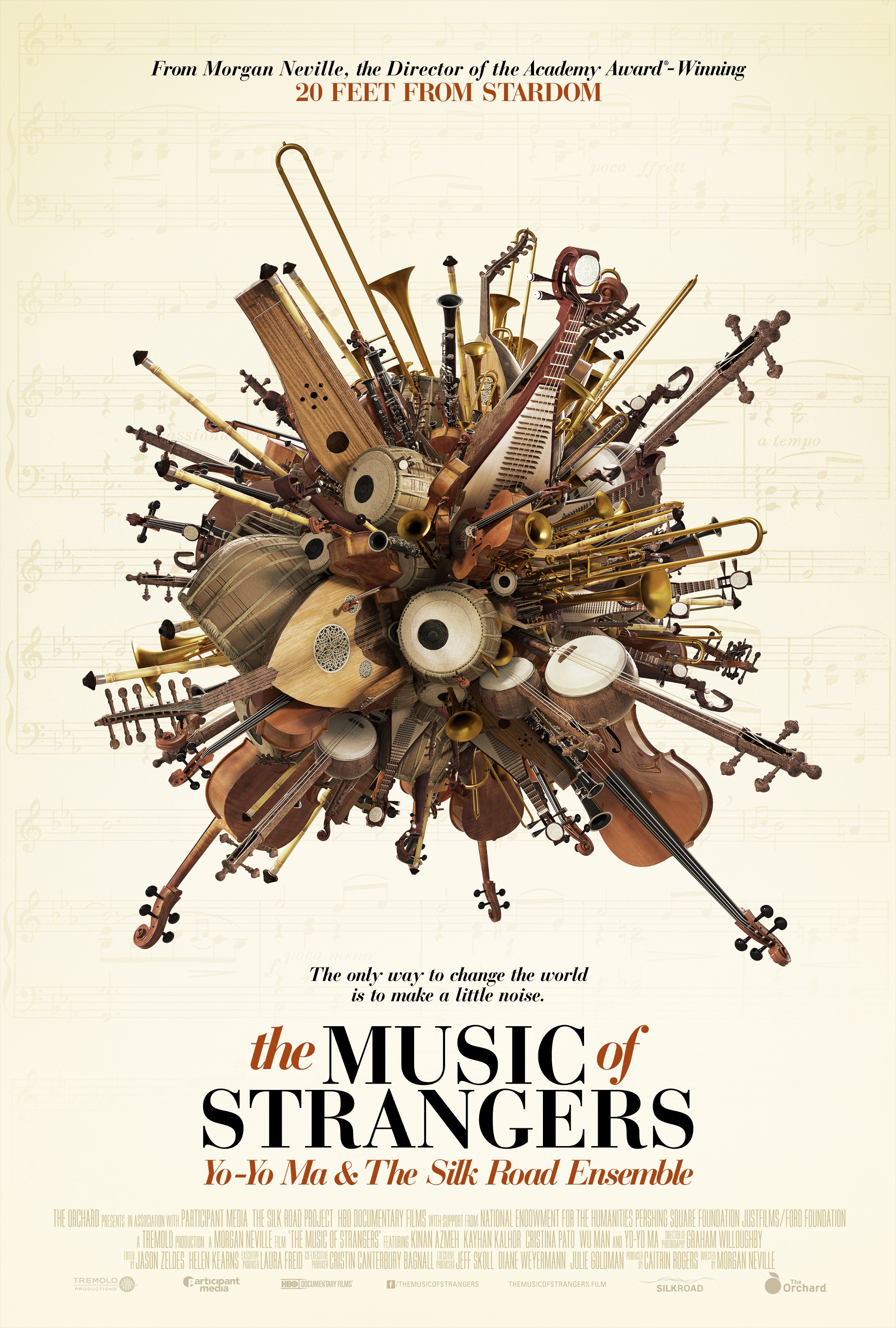 Mega Sized Movie Poster Image for The Music of Strangers 