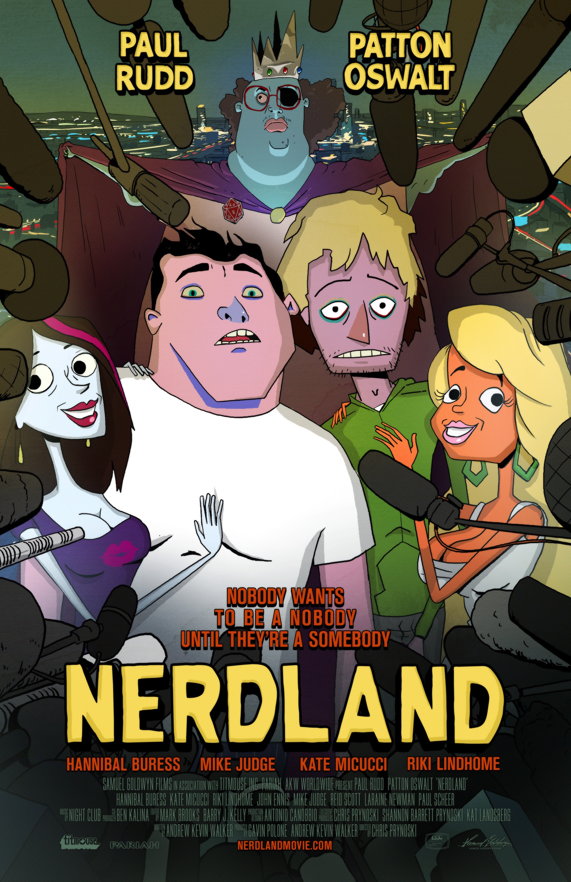 Mega Sized Movie Poster Image for Nerdland 