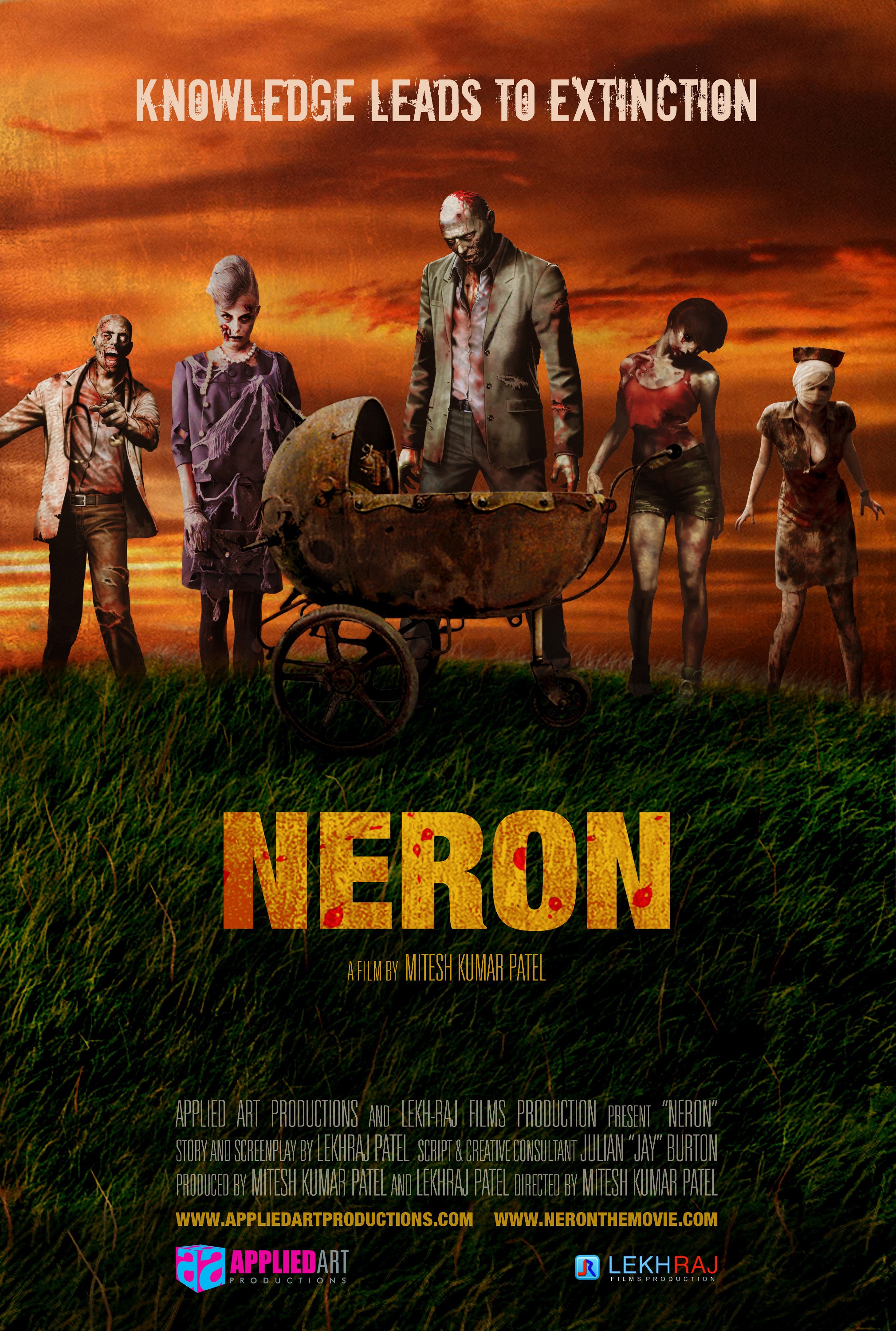 Mega Sized Movie Poster Image for Neron (#2 of 3)