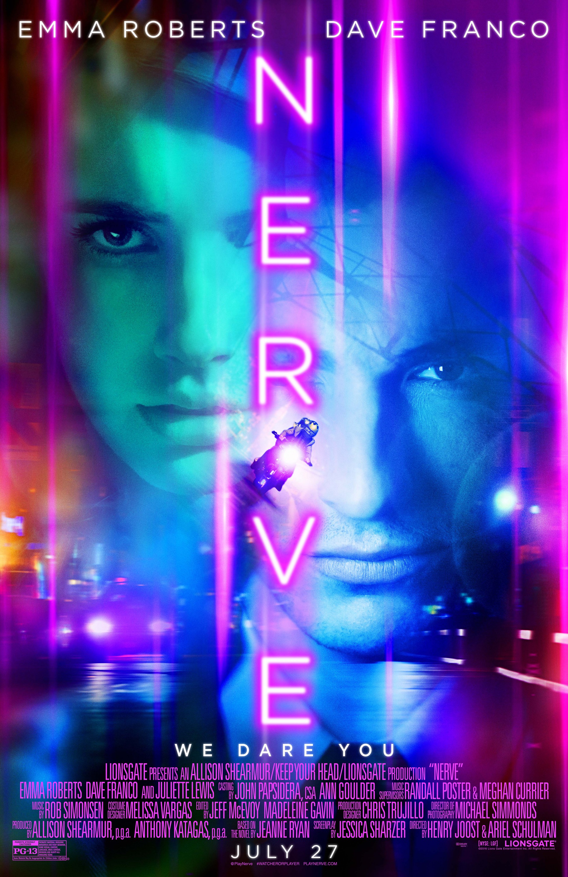 Mega Sized Movie Poster Image for Nerve (#9 of 18)