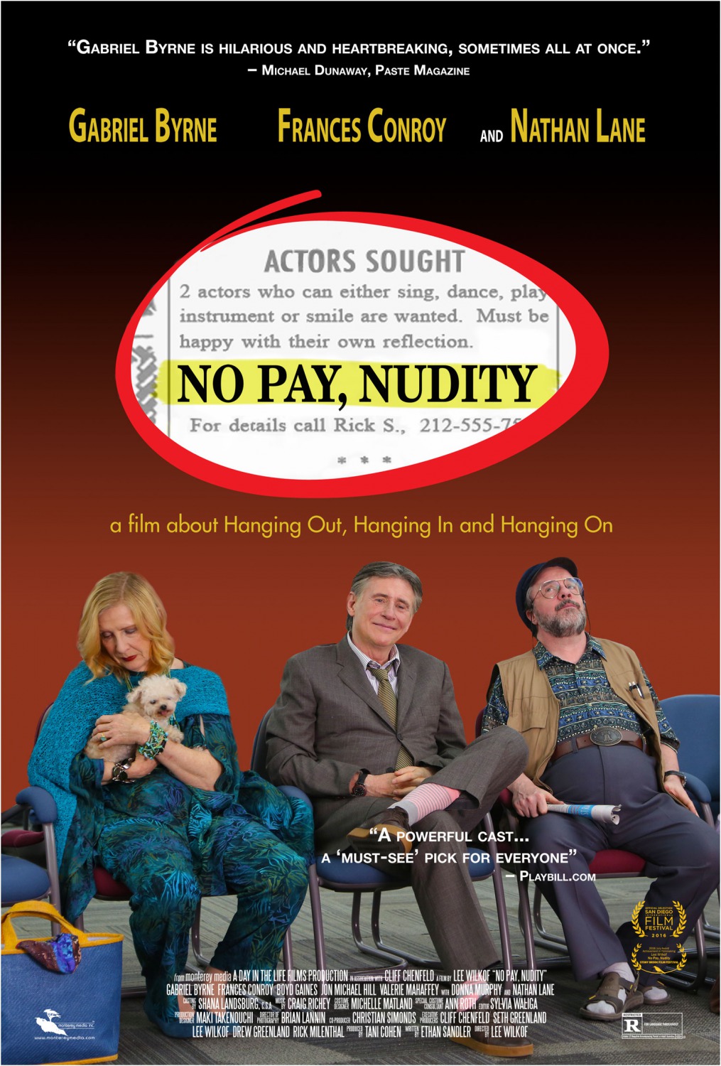 Extra Large Movie Poster Image for No Pay, Nudity 