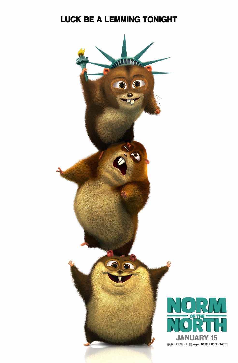 Extra Large Movie Poster Image for Norm of the North (#2 of 6)