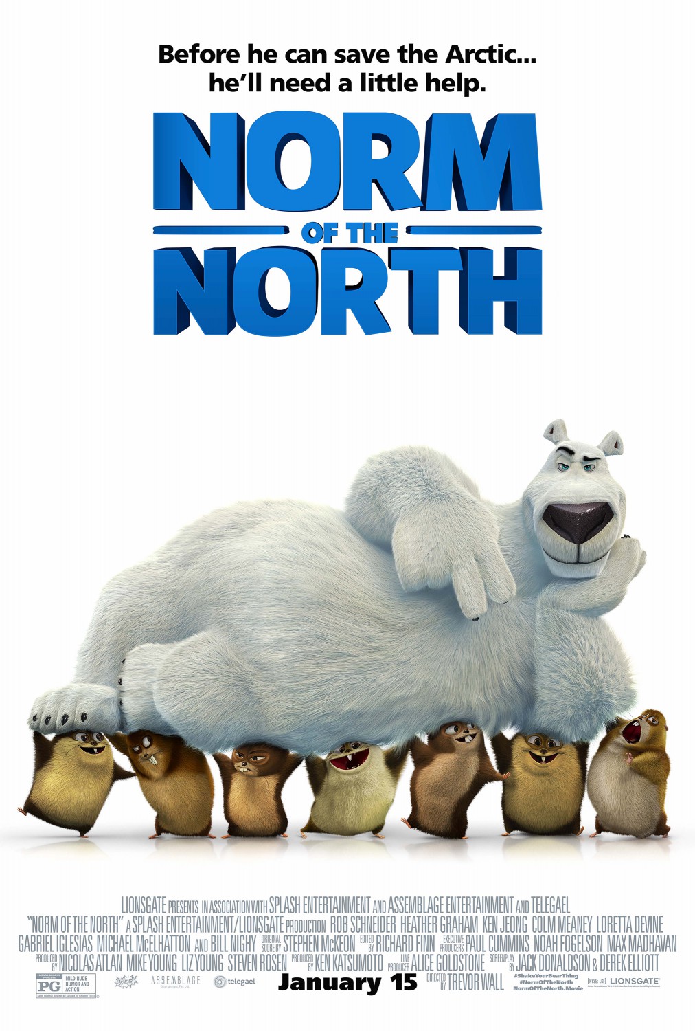 Extra Large Movie Poster Image for Norm of the North (#3 of 6)