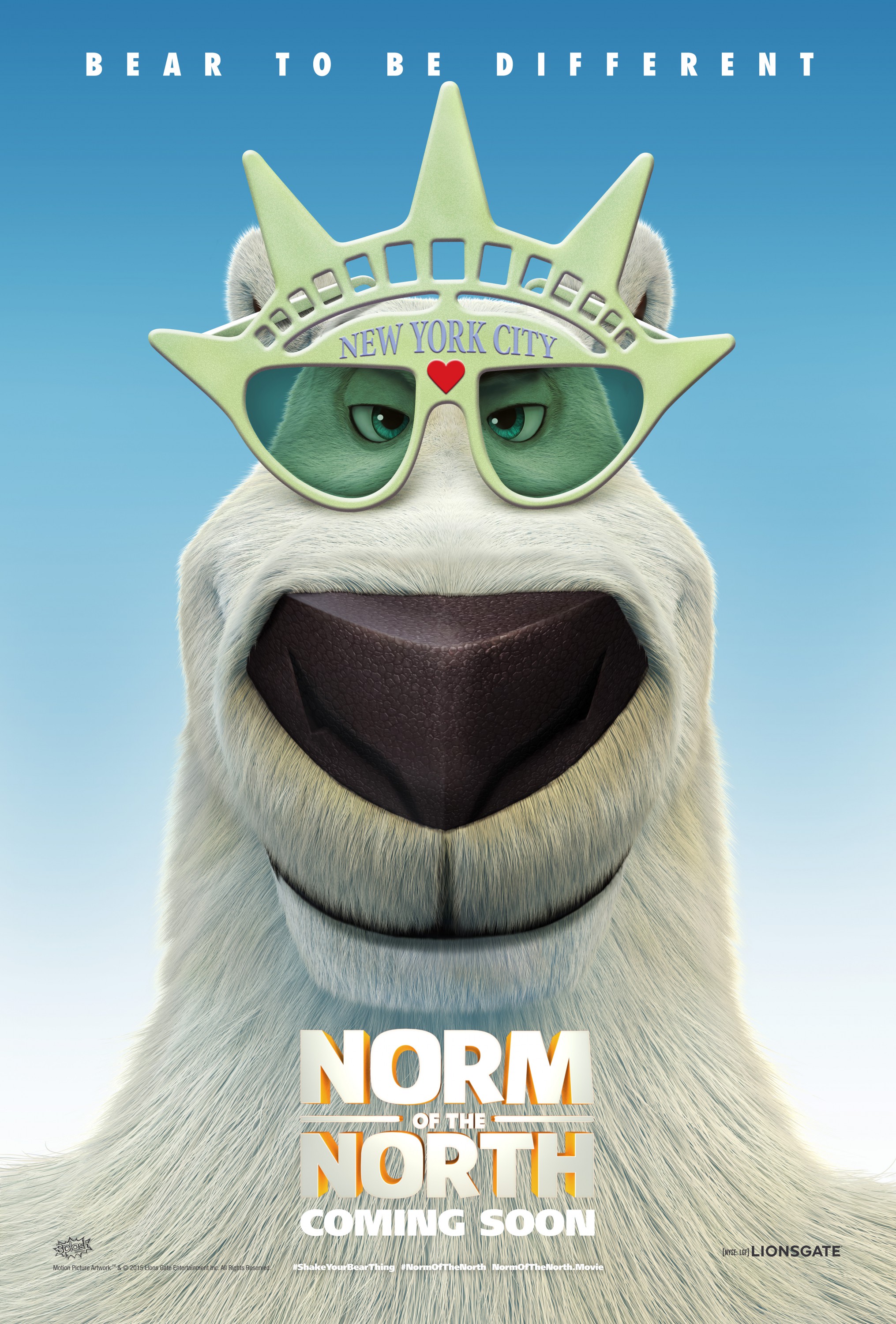 Mega Sized Movie Poster Image for Norm of the North (#1 of 6)
